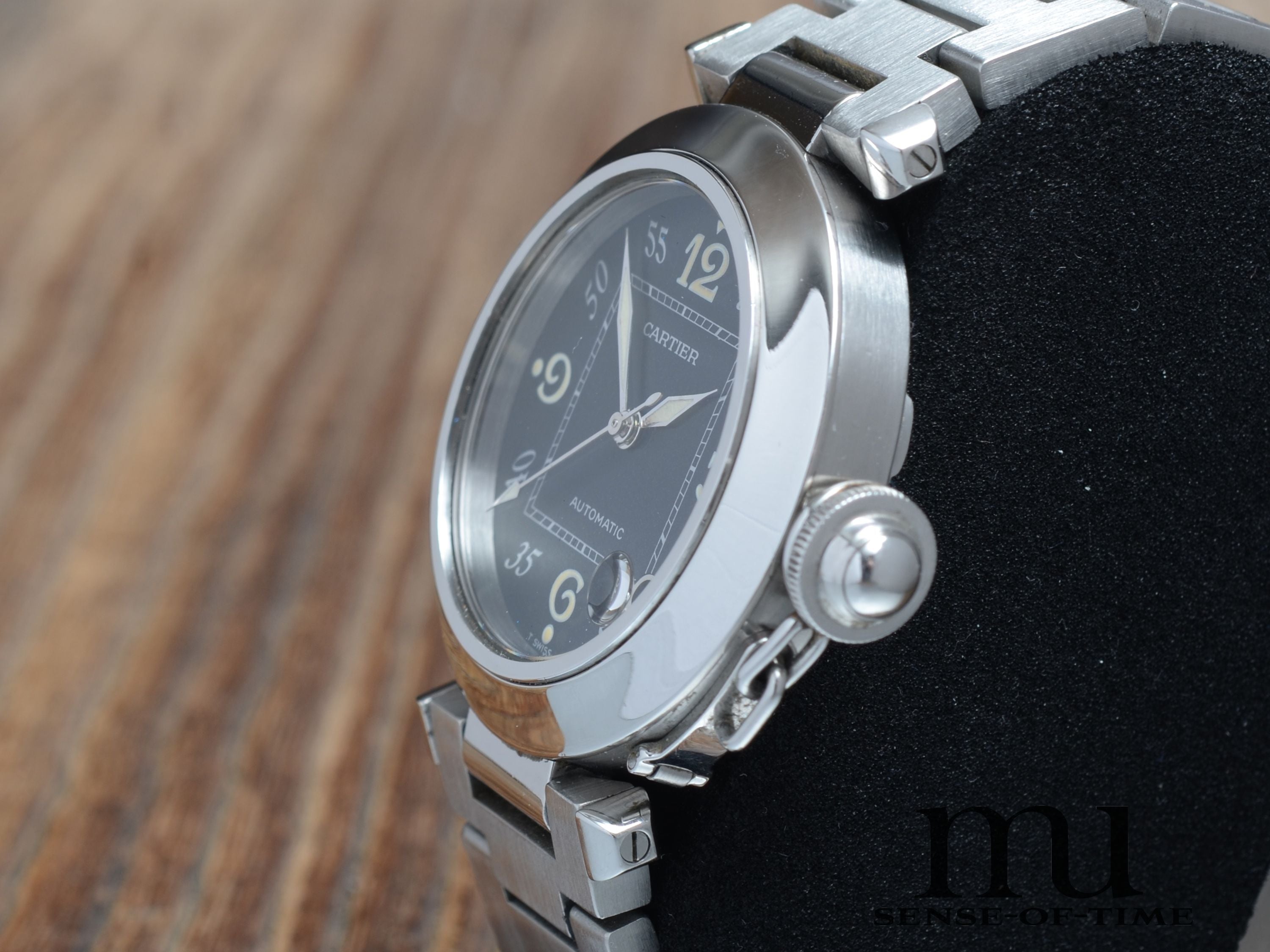 Cartier Pasha C, Stahl, Ref.: 2324