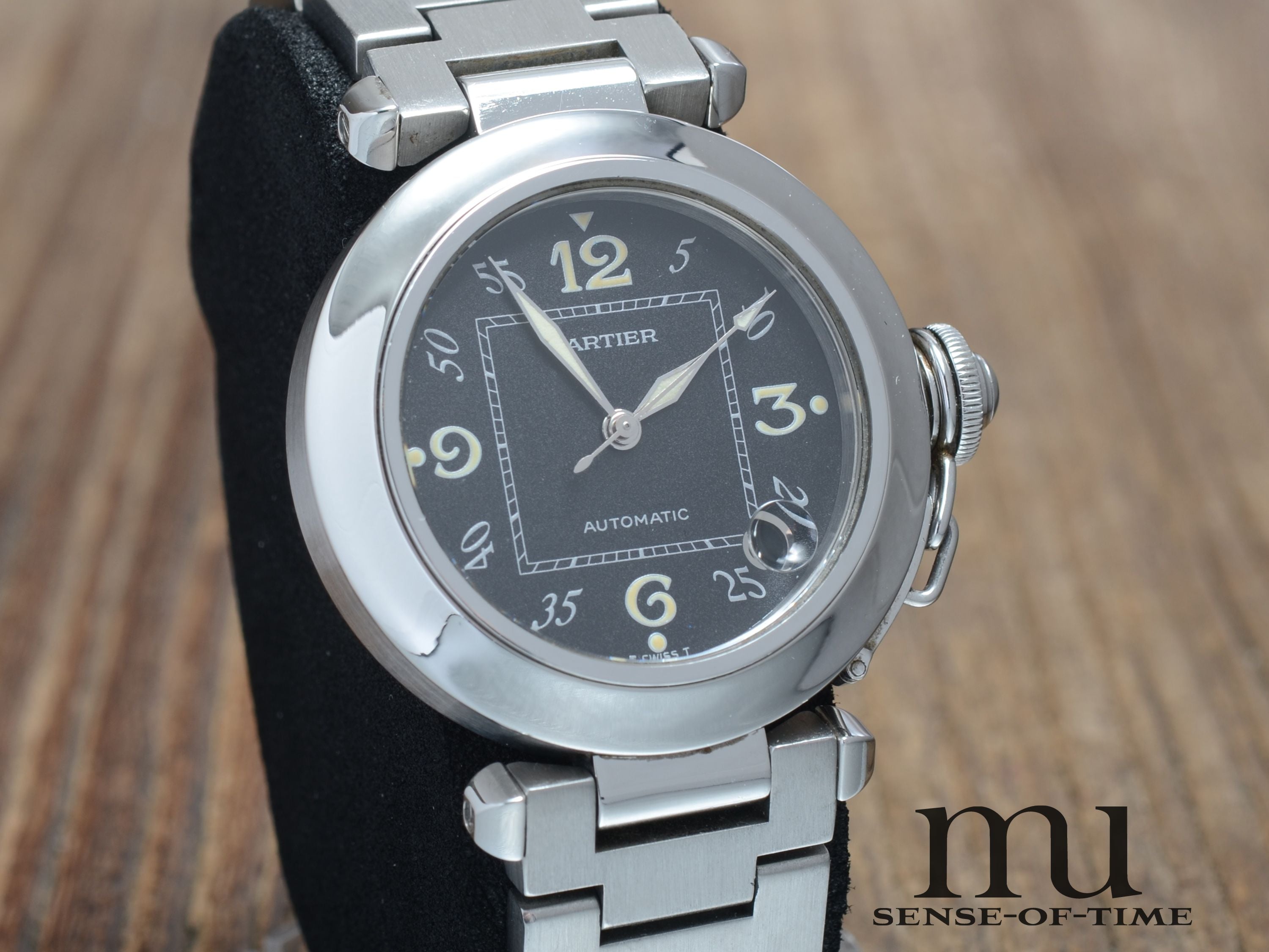 Cartier Pasha C, Stahl, Ref.: 2324