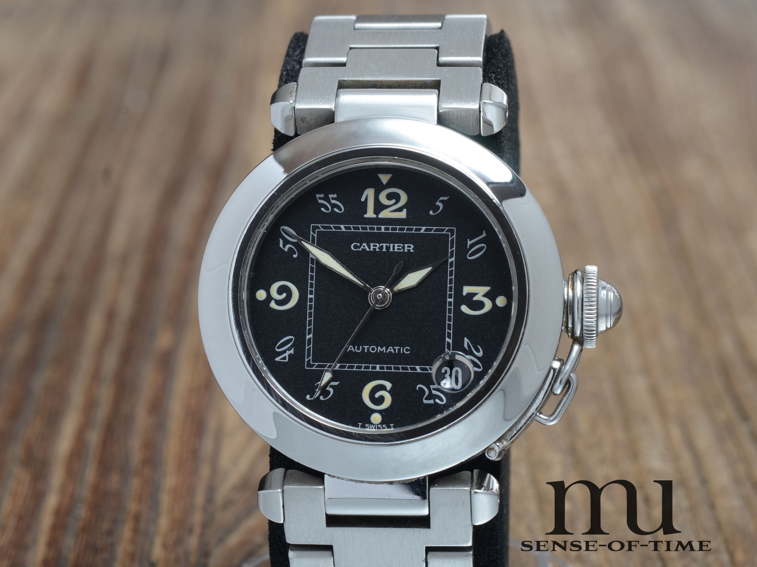 Cartier Pasha C, Stahl, Ref.: 2324