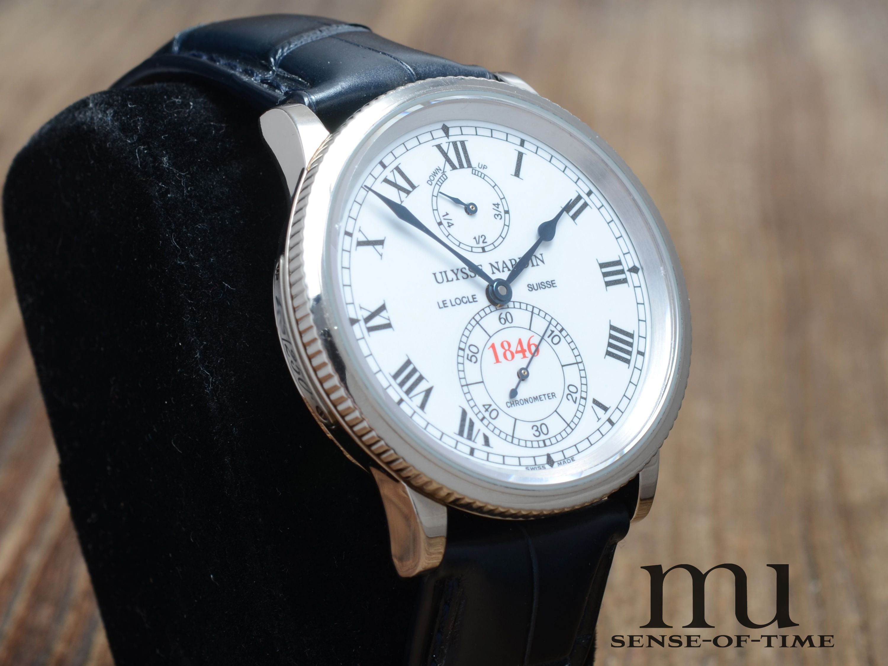 Ulysse Nardin Marine Chronometer, 150th anniversary, 18kt Weißgold, Ref.: 261-22