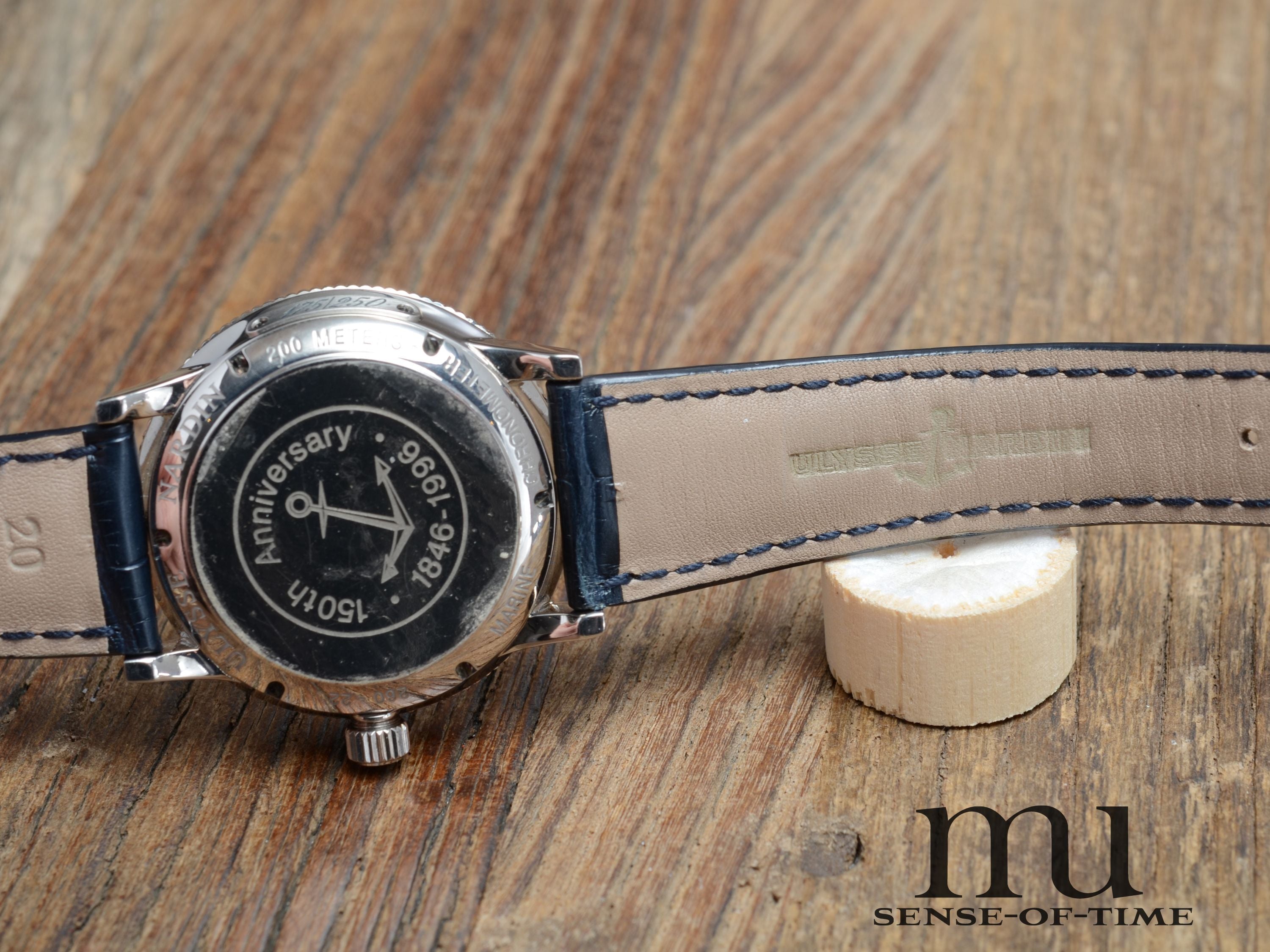 Ulysse Nardin Marine Chronometer, 150th anniversary, 18kt Weißgold, Ref.: 261-22