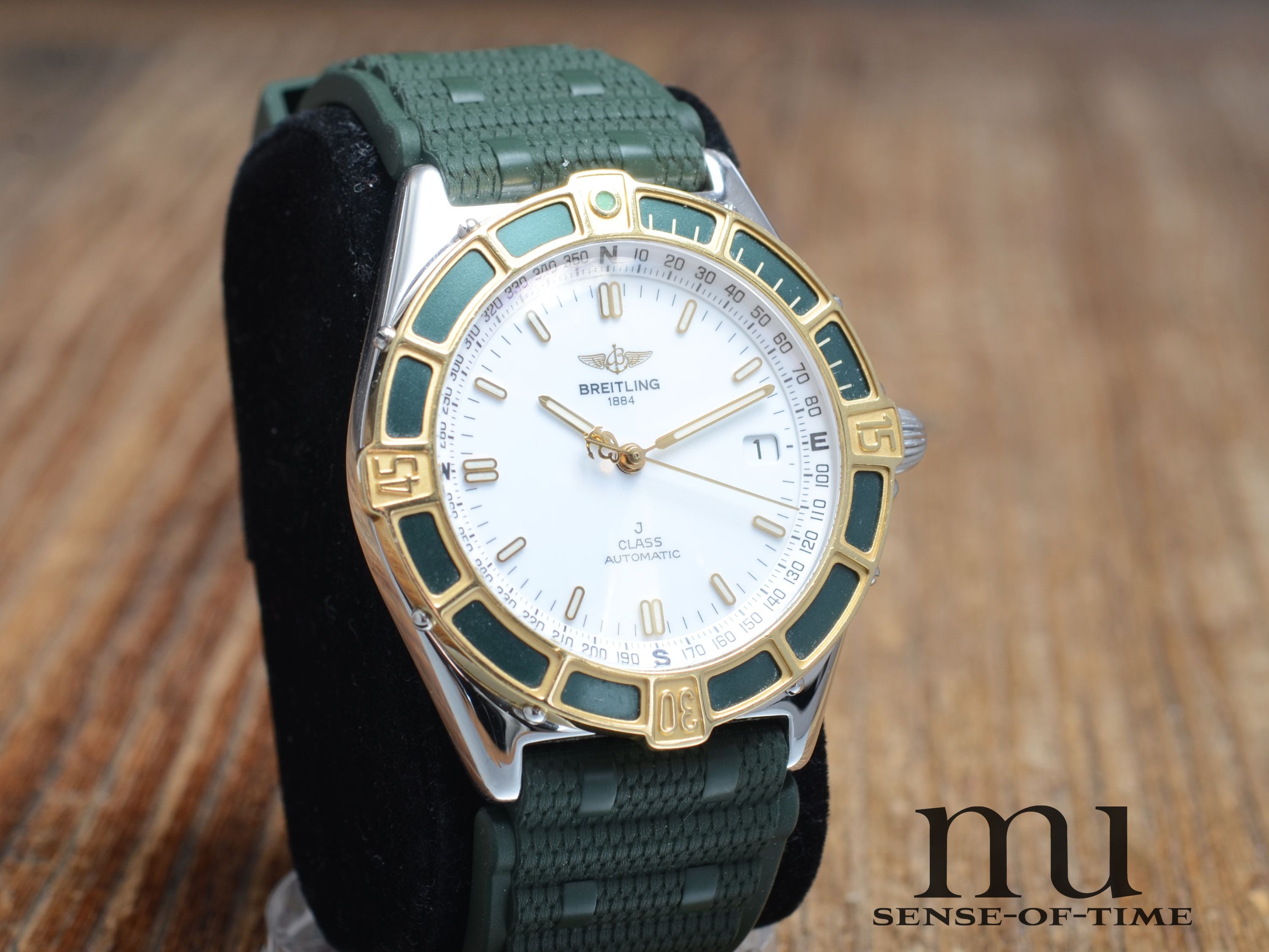 Breitling J Class Gents Stahl/Gold Automatik, Breitling-Service, Roleaux, Ref.: D10067