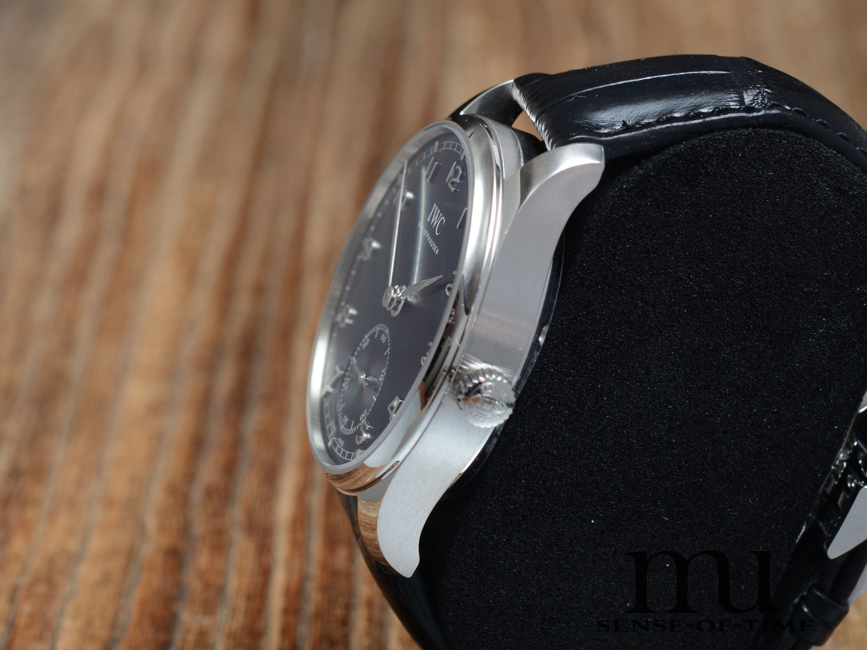 IWC Portugieser mit blauem Zifferblatt, NEU, Ref.: IW3583