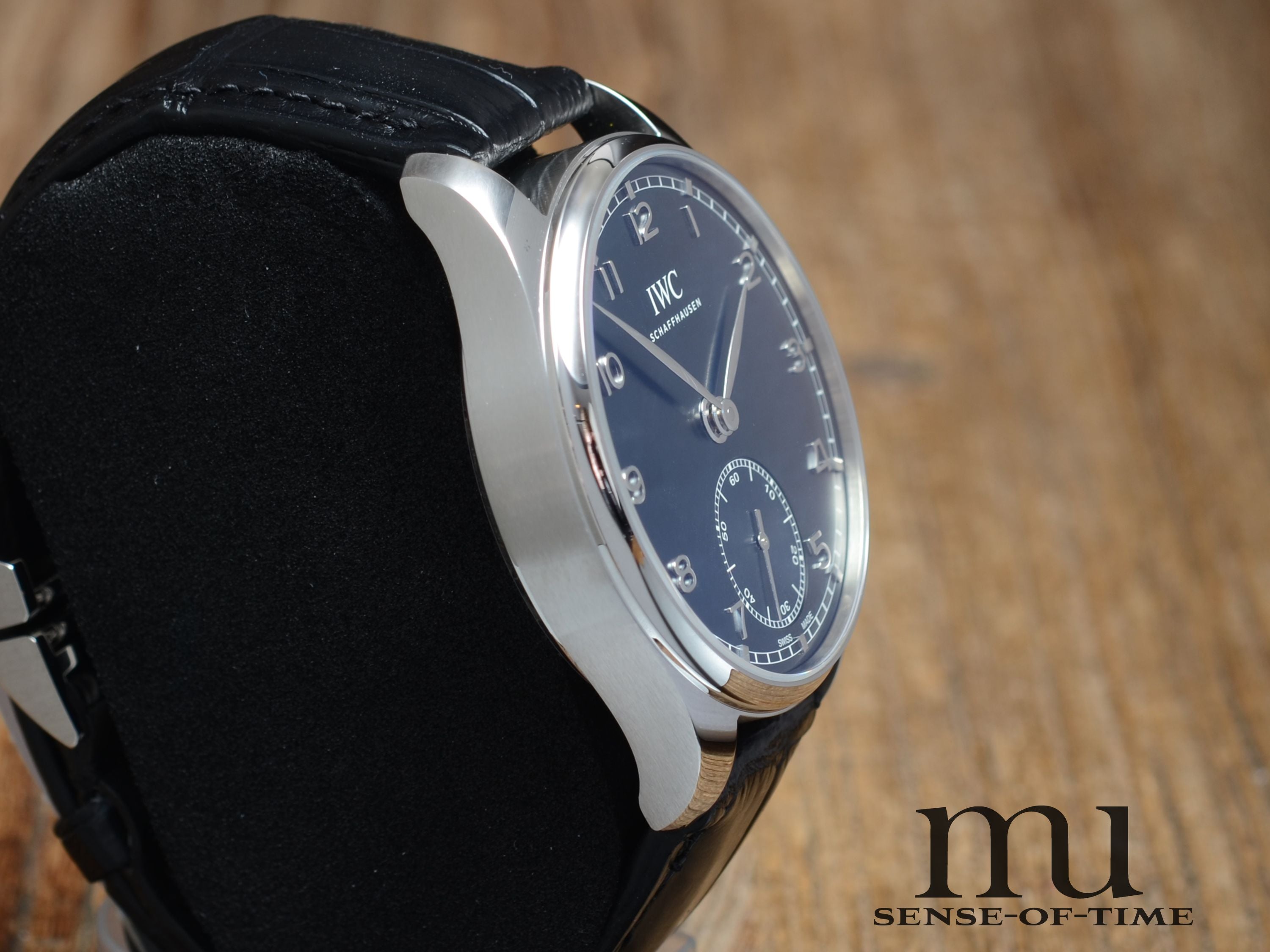 IWC Portugieser mit blauem Zifferblatt, NEU, Ref.: IW3583