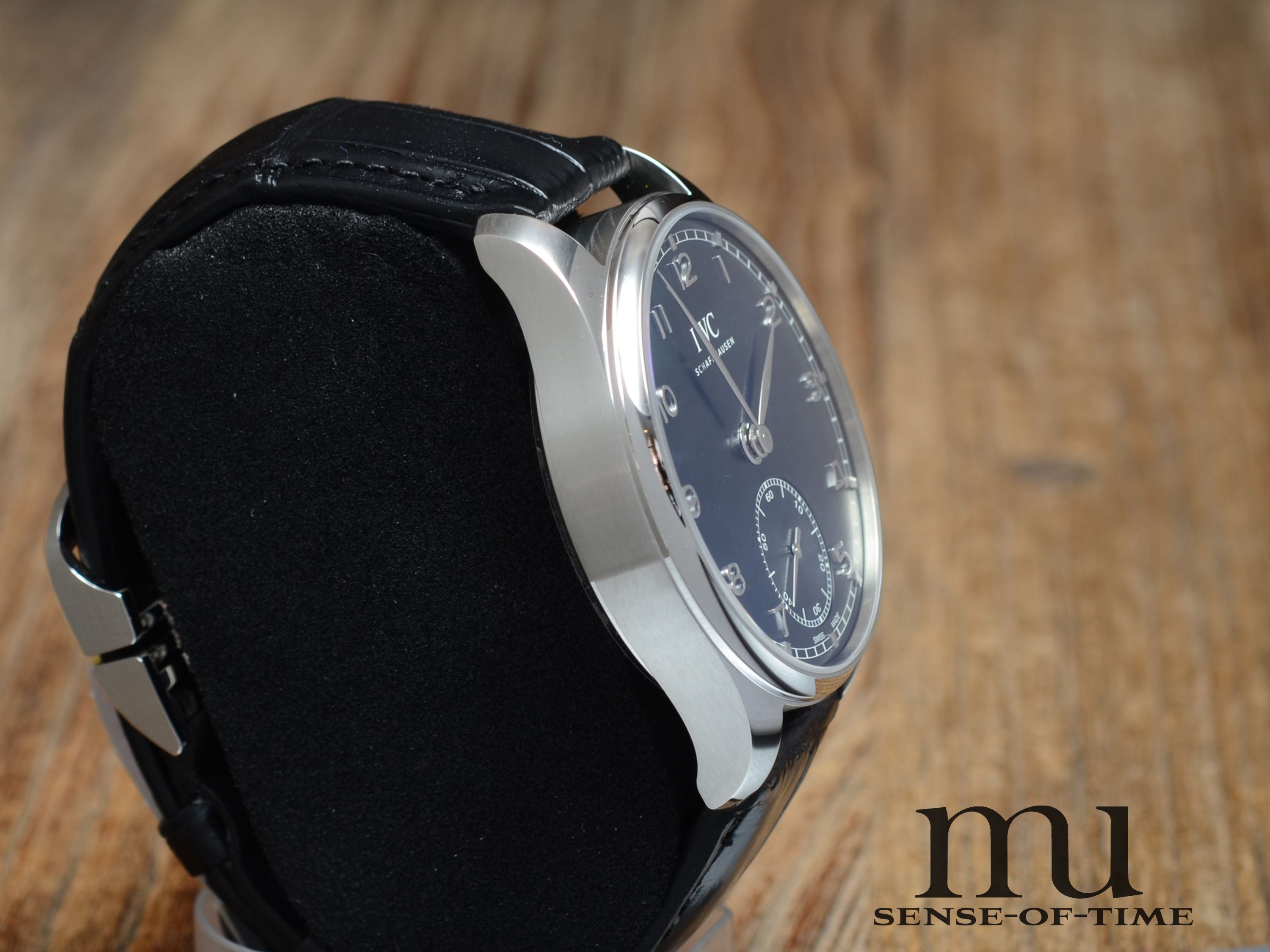 IWC Portugieser mit blauem Zifferblatt, NEU, Ref.: IW3583