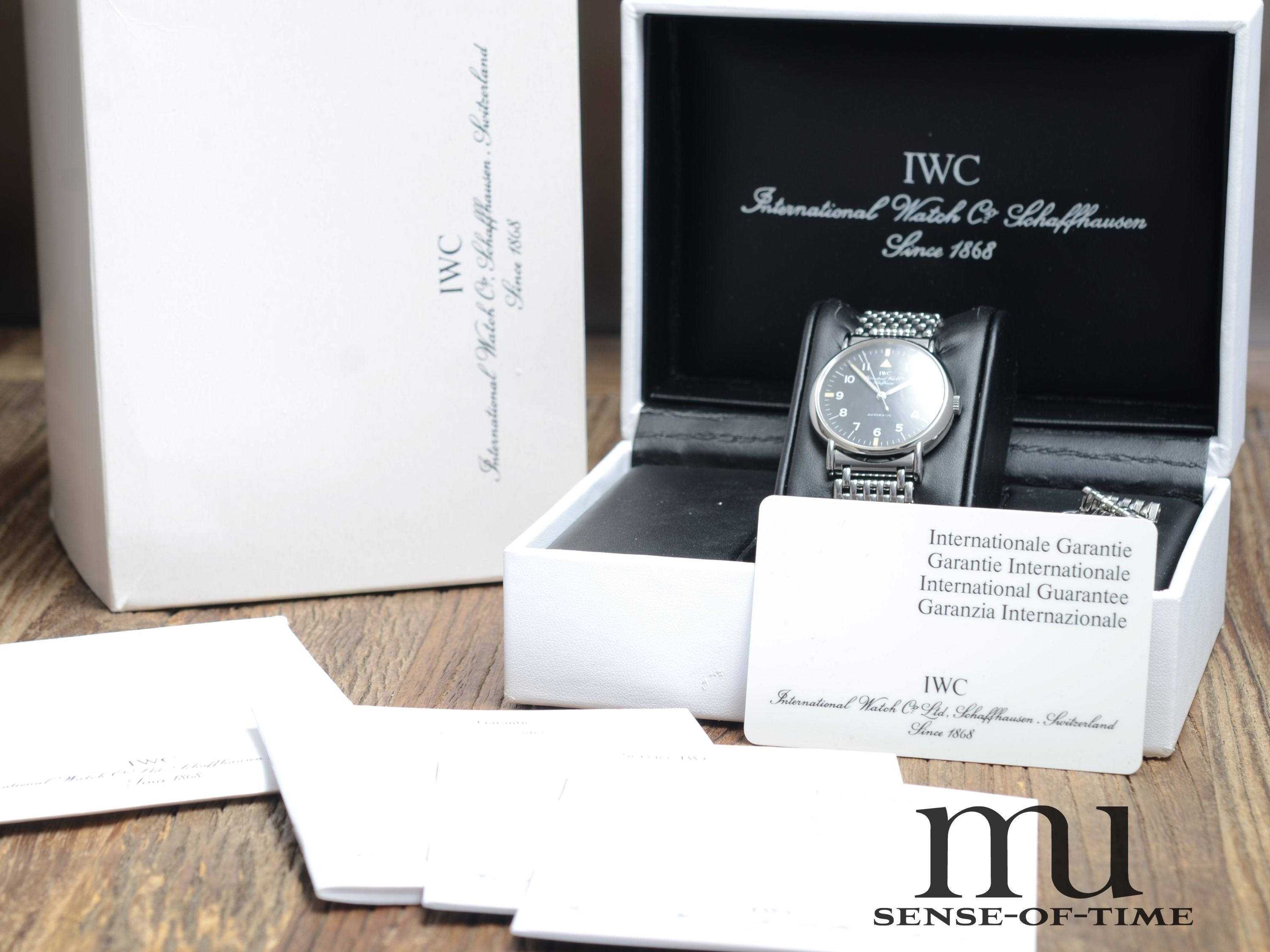 IWC Portofino Military Dial, Beads of Rice Bracelet, Ref.: IW3513