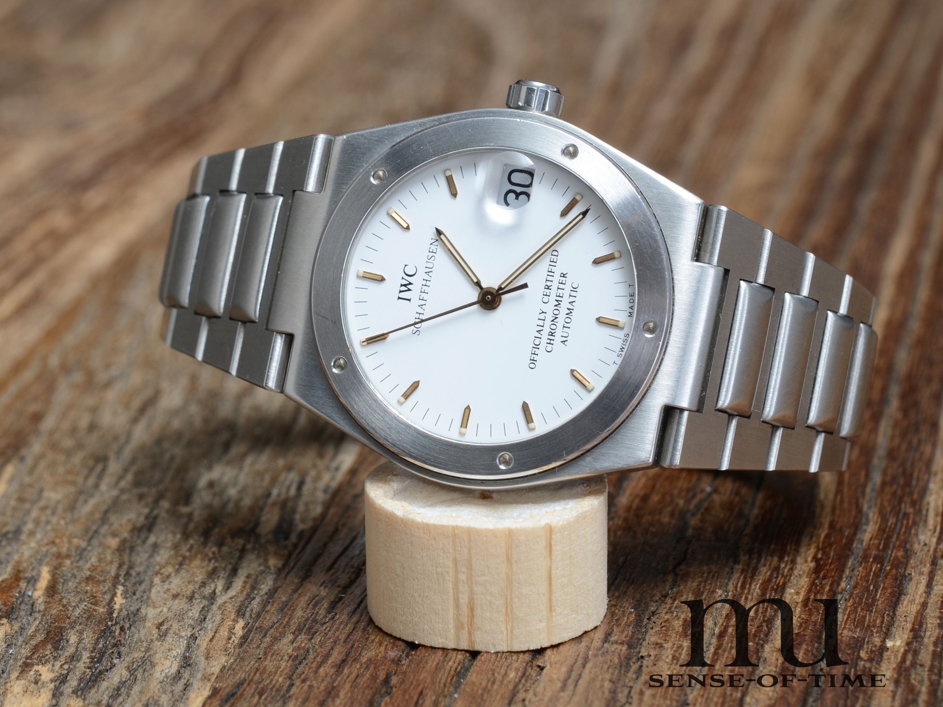 IWC Ingenieur Chronometer, weißes Zifferblatt, Ref.: IW3521