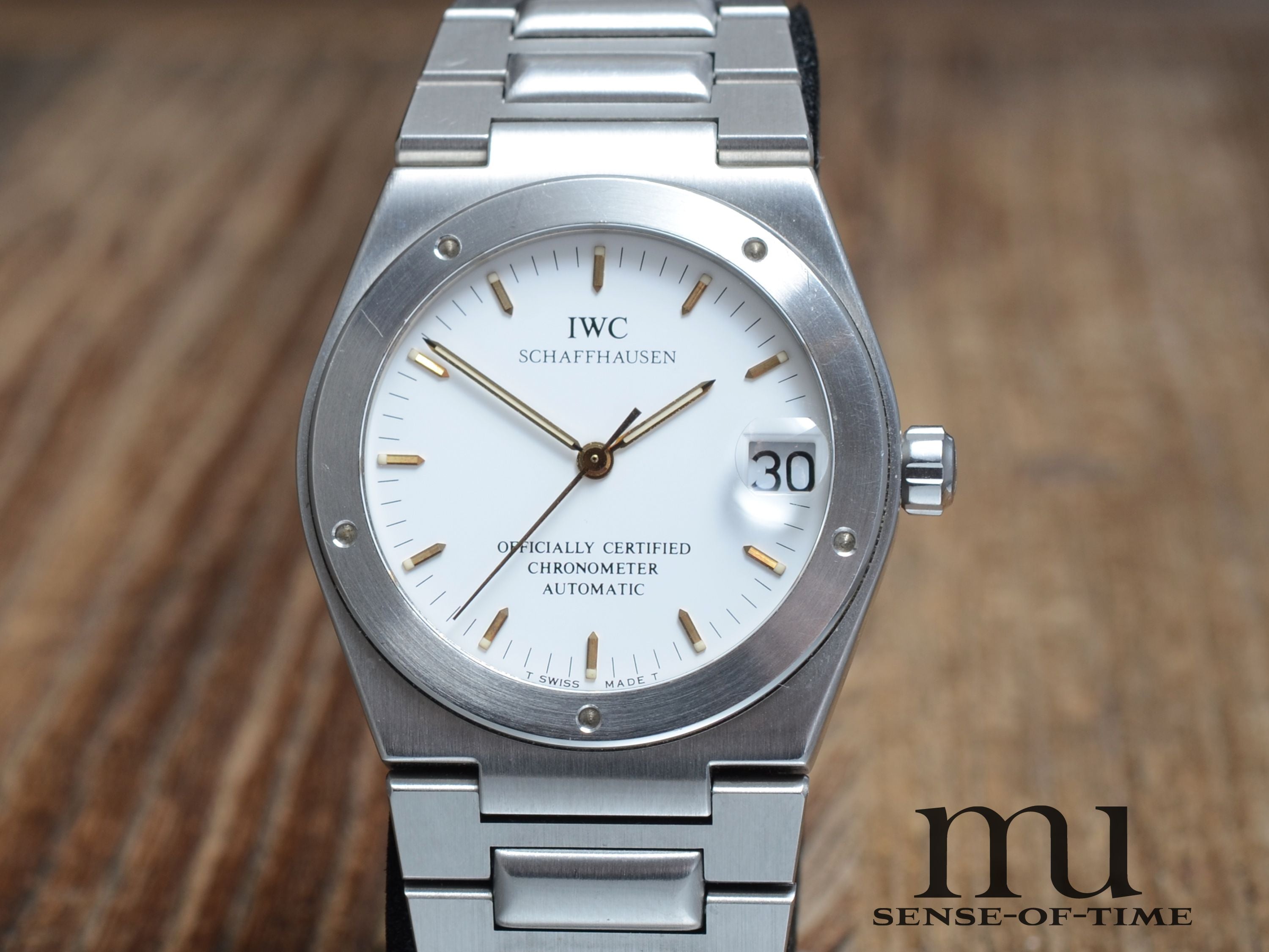 IWC Ingenieur Chronometer, weißes Zifferblatt, Ref.: IW3521