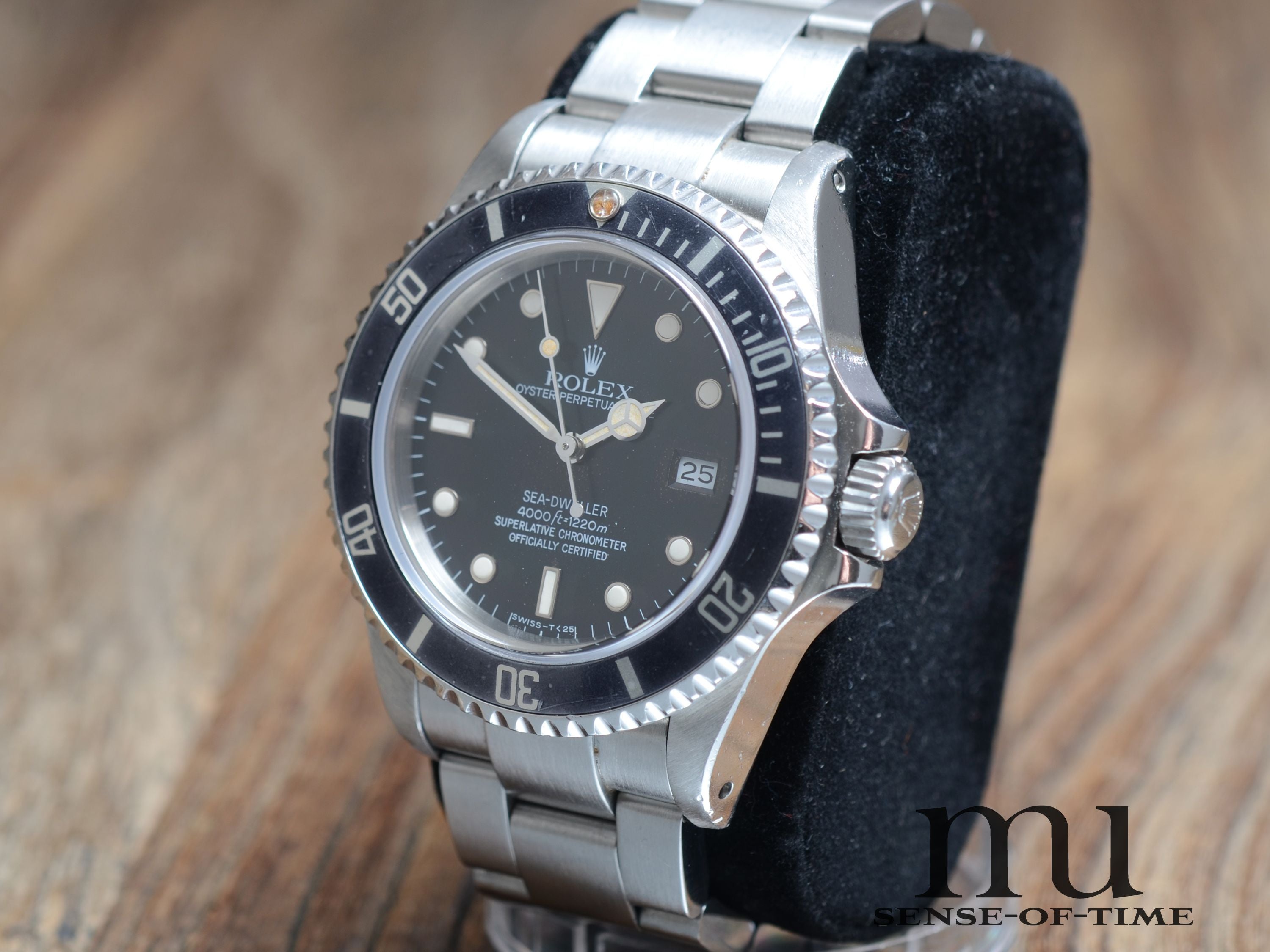 Rolex Sea Dweller Triple Six Tropical Dial Faded Bezel Tritium, Ref.: 16660