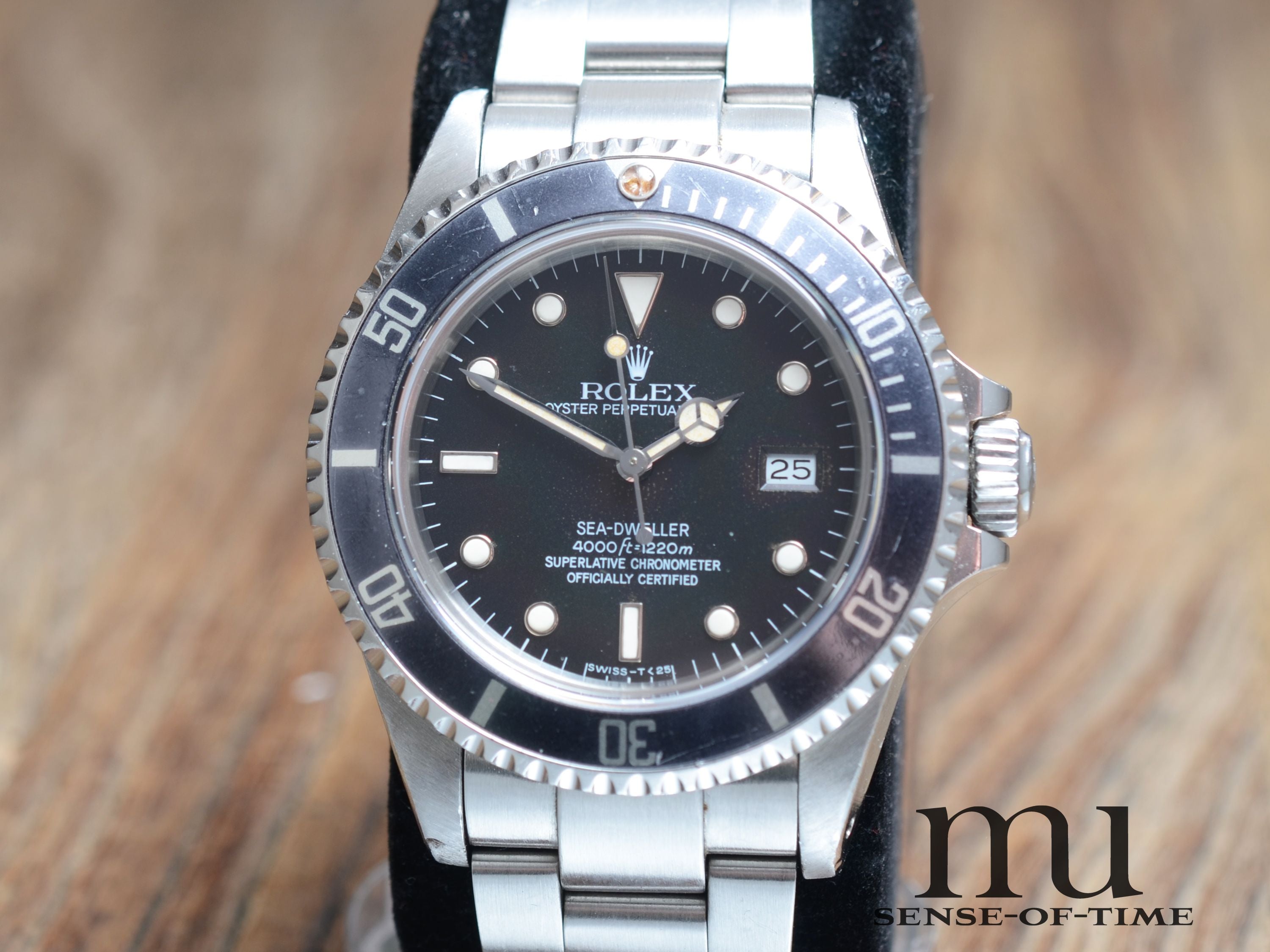 Rolex Sea Dweller Triple Six Tropical Dial Faded Bezel Tritium, Ref.: 16660