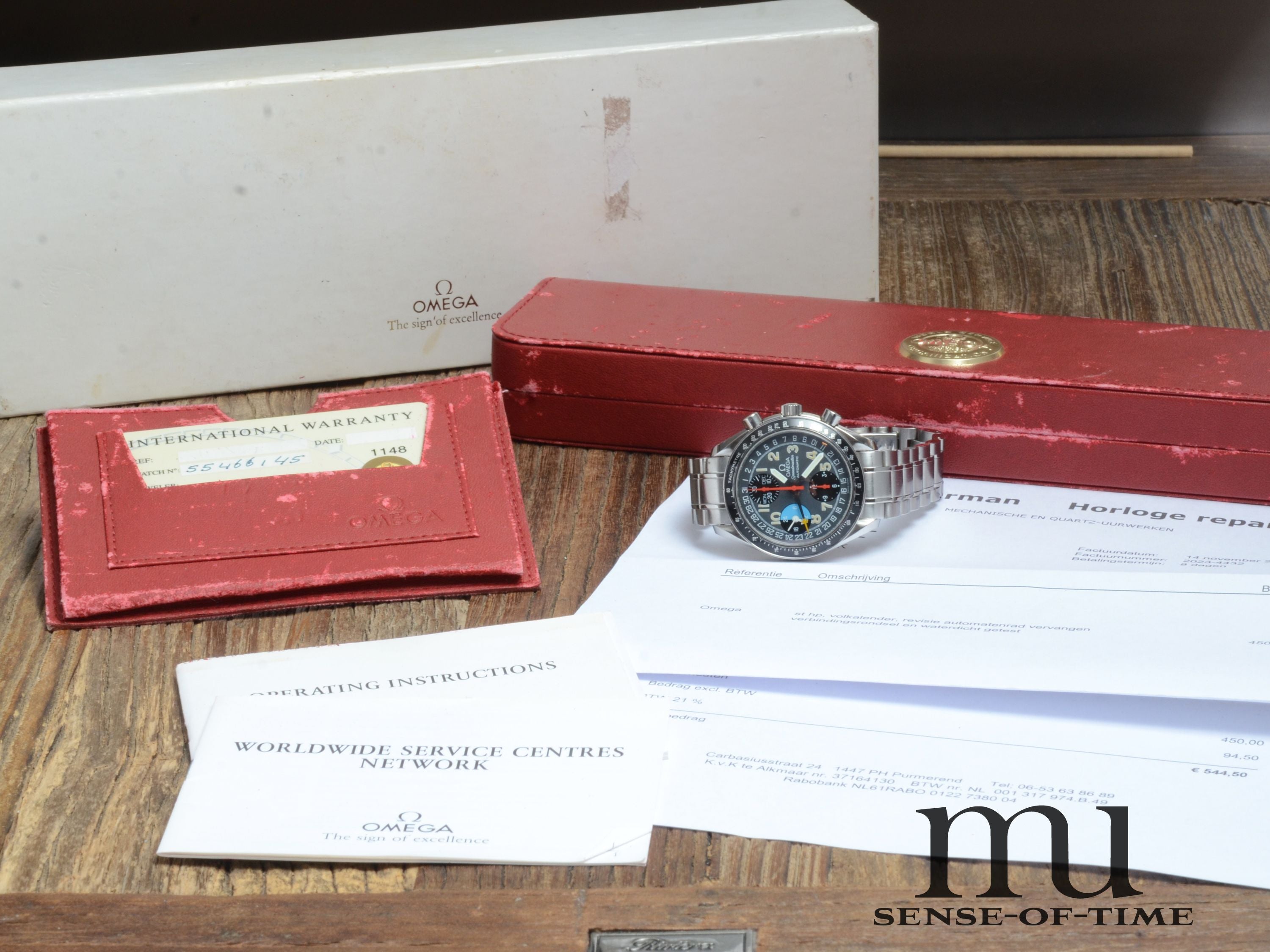 Omega Speedmaster MK40 Triple Date Tritium, Service 12/2023, Ref.: 3820.53