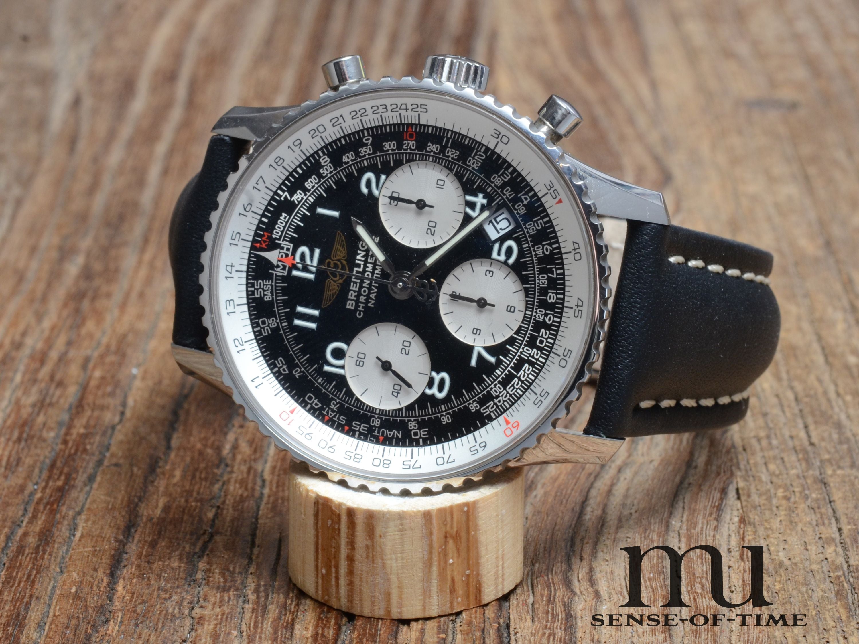 Breitling Old Navitimer Chronograph Chronometer, Edelstahl, Ref.: A23322