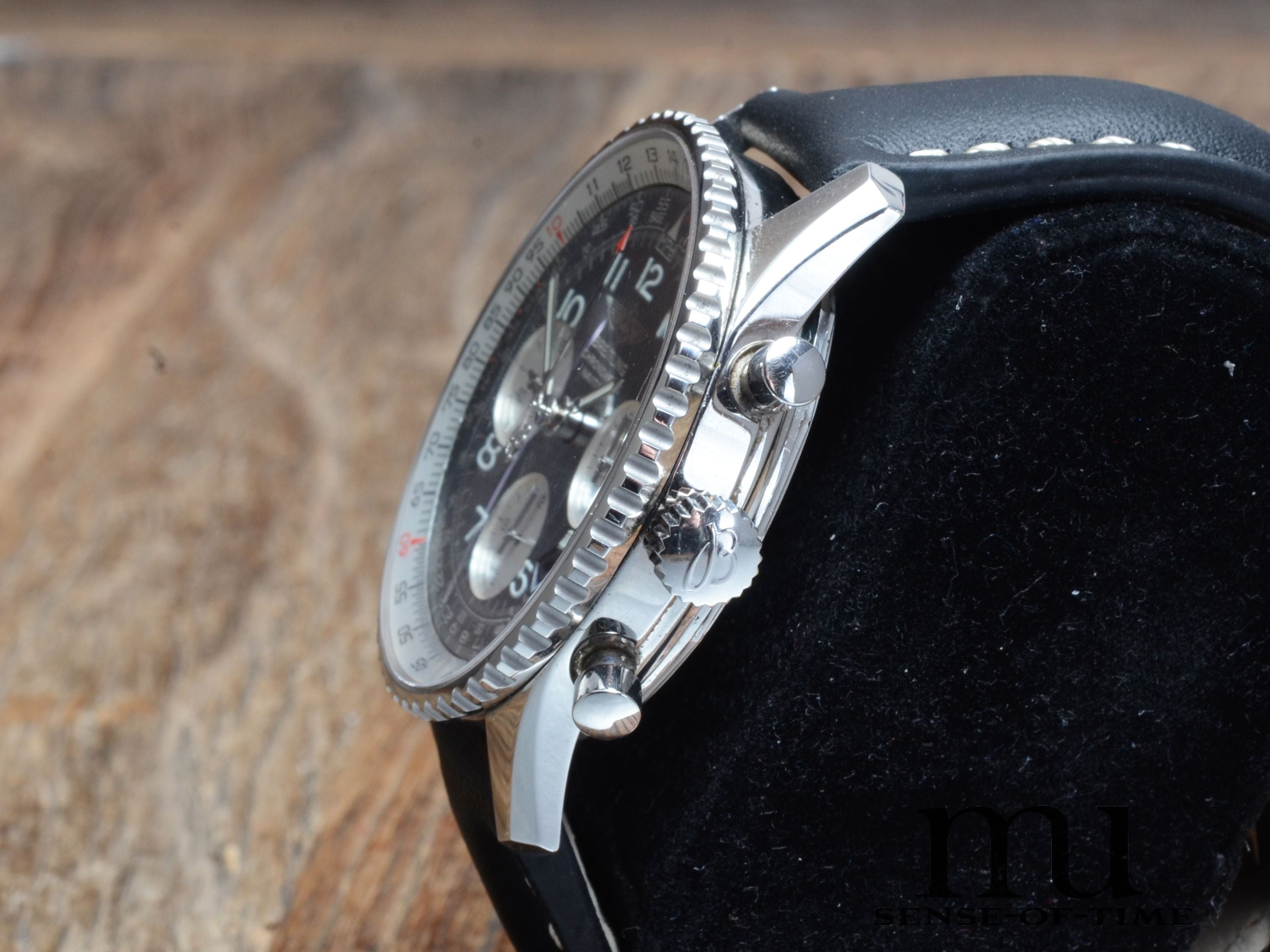 Breitling Old Navitimer Chronograph Chronometer, Edelstahl, Ref.: A23322
