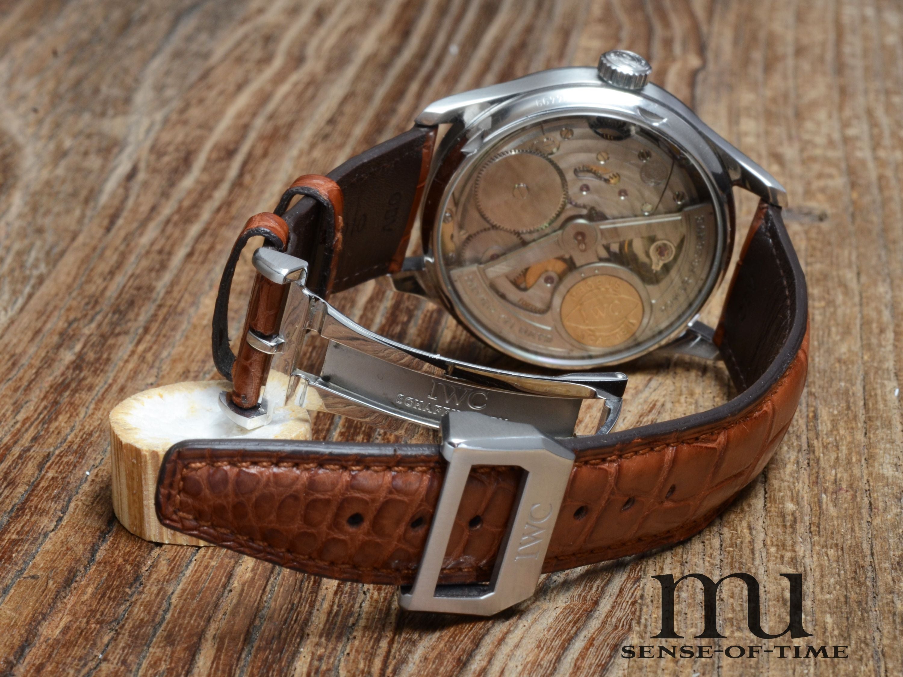 IWC Portugieser Automatik, 8 Tage, weißes Zifferblatt, 42mm, Ref.: IW5001-07