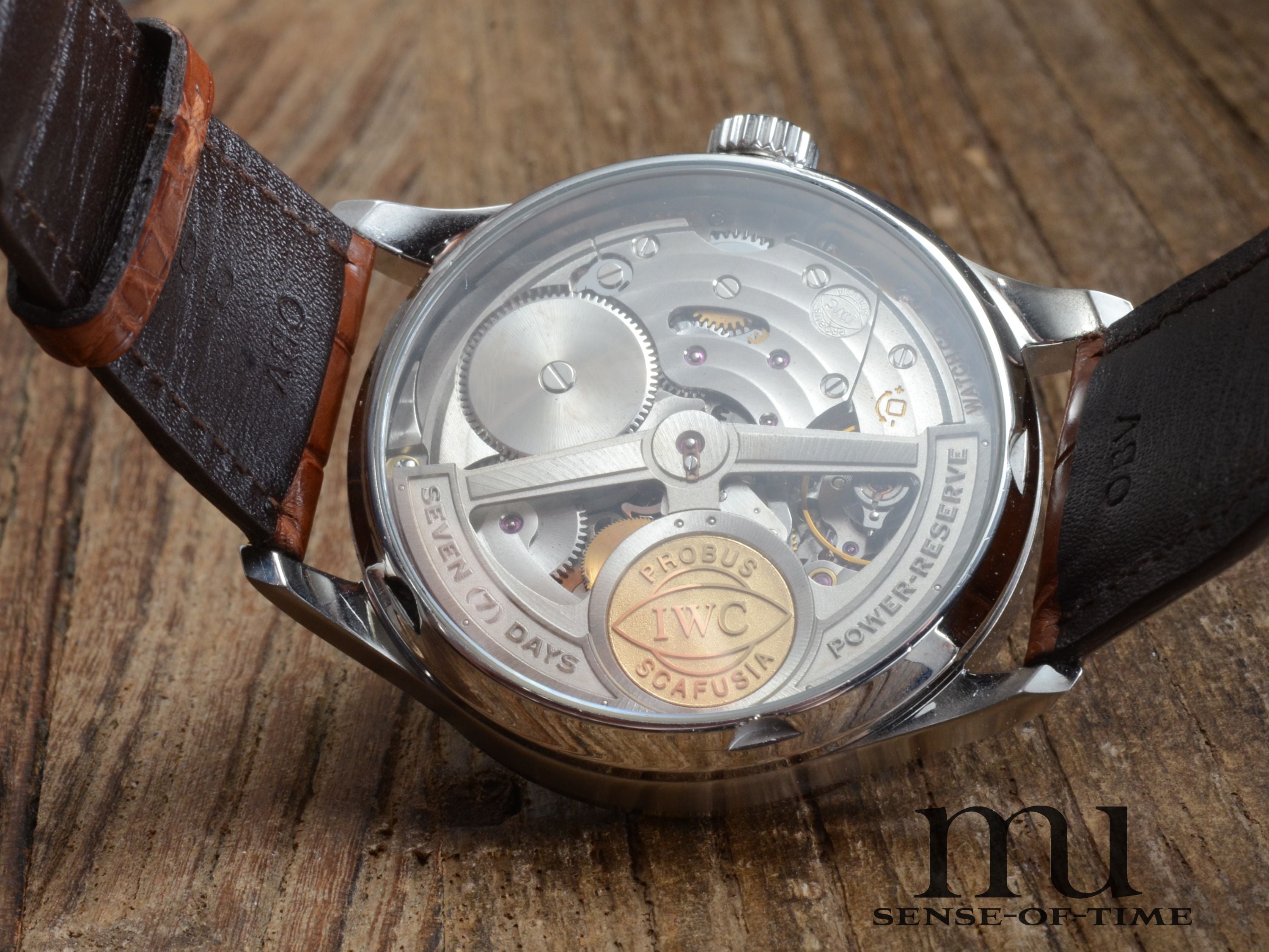 IWC Portugieser Automatik, 8 Tage, weißes Zifferblatt, 42mm, Ref.: IW5001-07