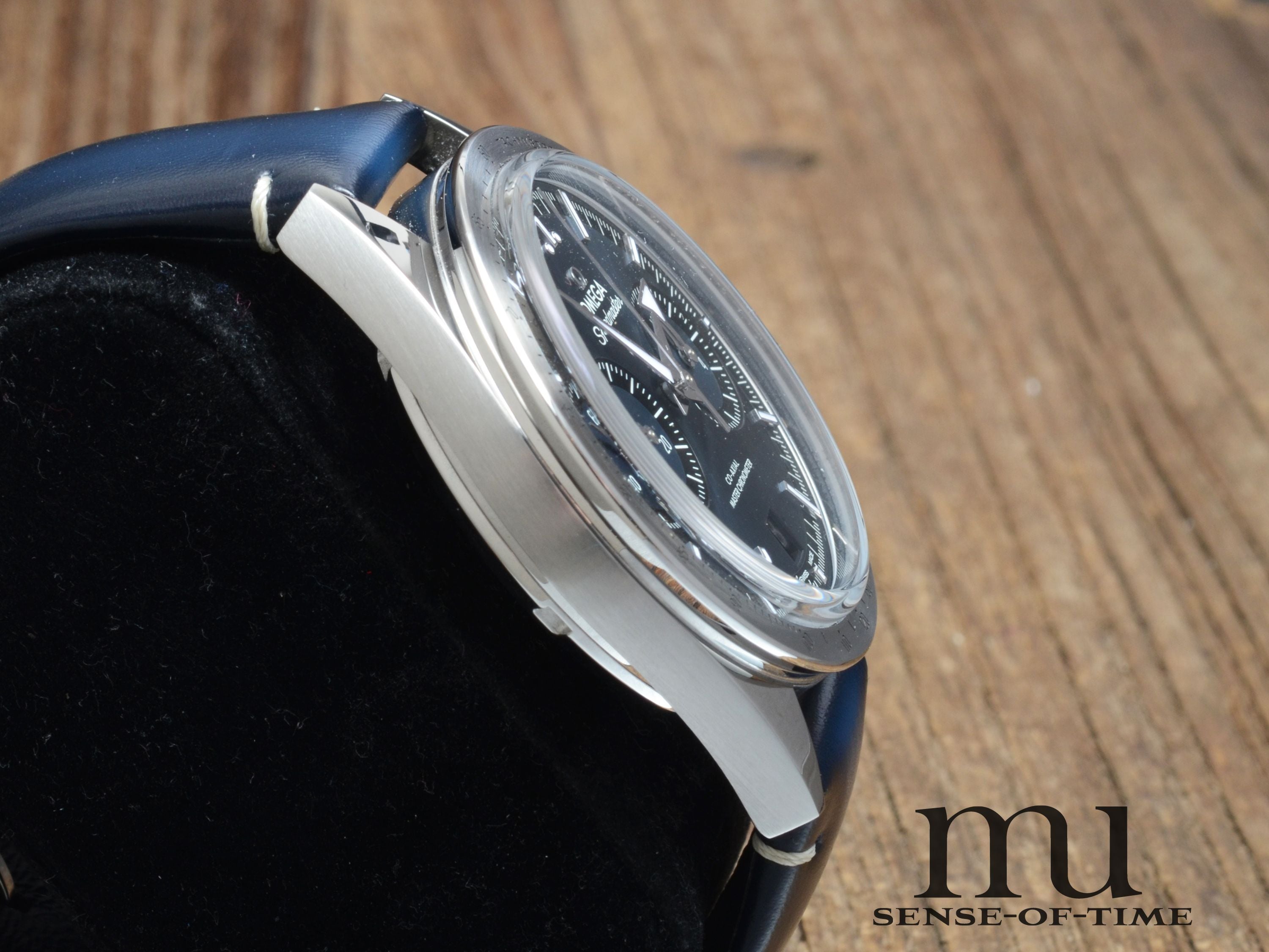 Omega Speedmaster '57 Blaues Zifferblatt, Full Set, Ref.: 332.12.41.51.03.001