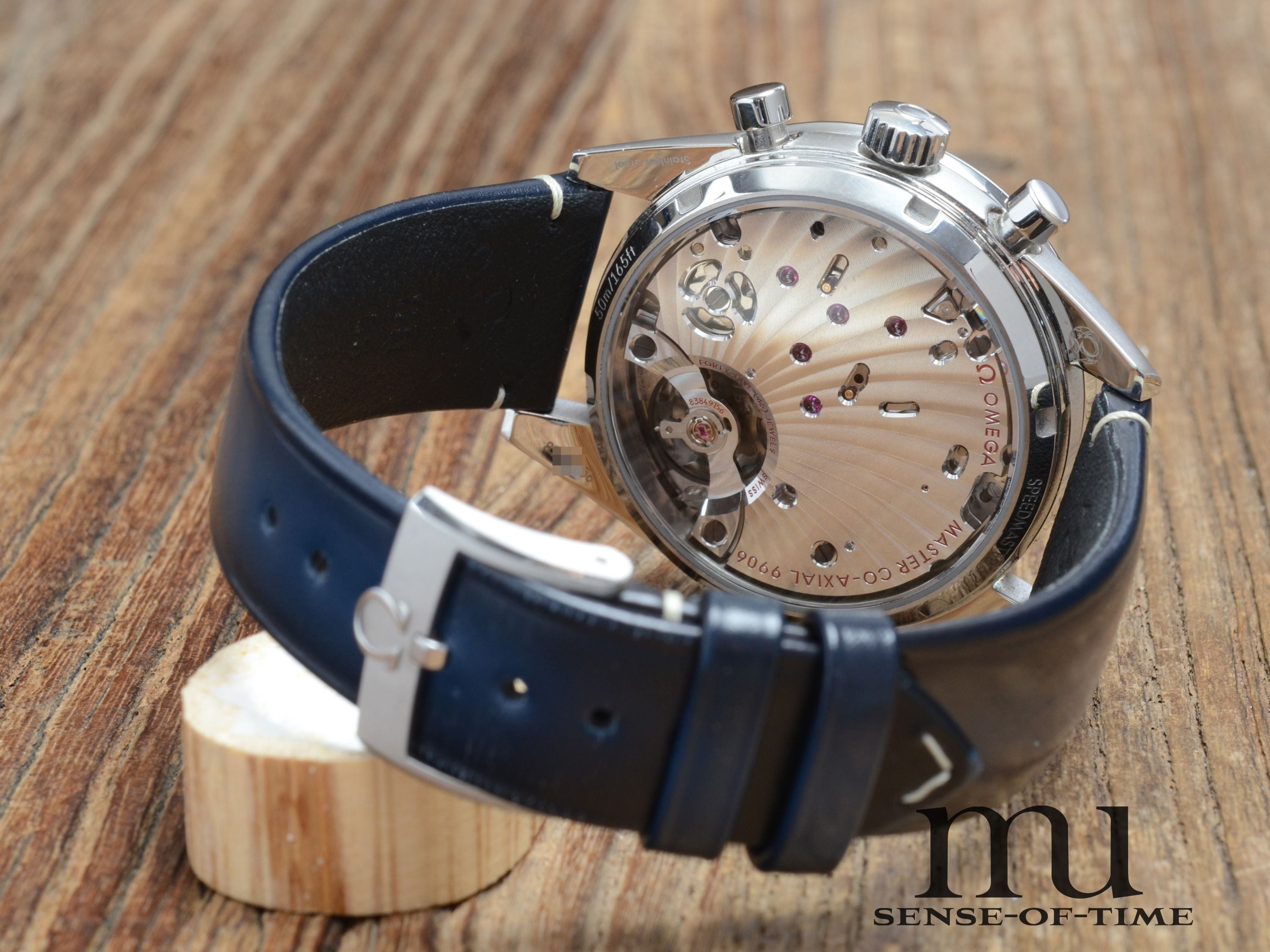 Omega Speedmaster '57 Blaues Zifferblatt, Full Set, Ref.: 332.12.41.51.03.001