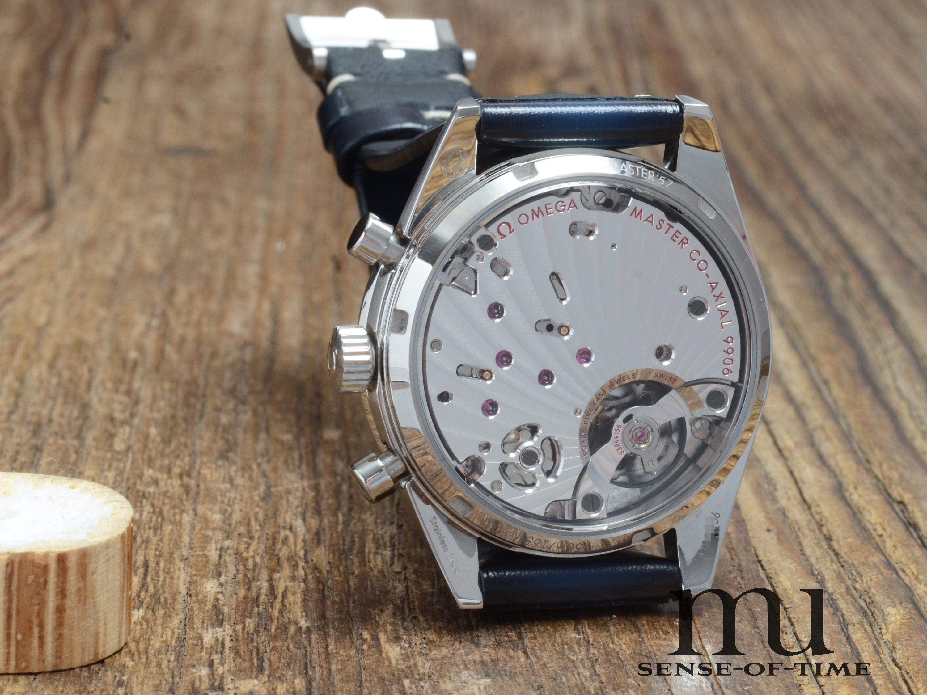 Omega Speedmaster '57 Blaues Zifferblatt, Full Set, Ref.: 332.12.41.51.03.001