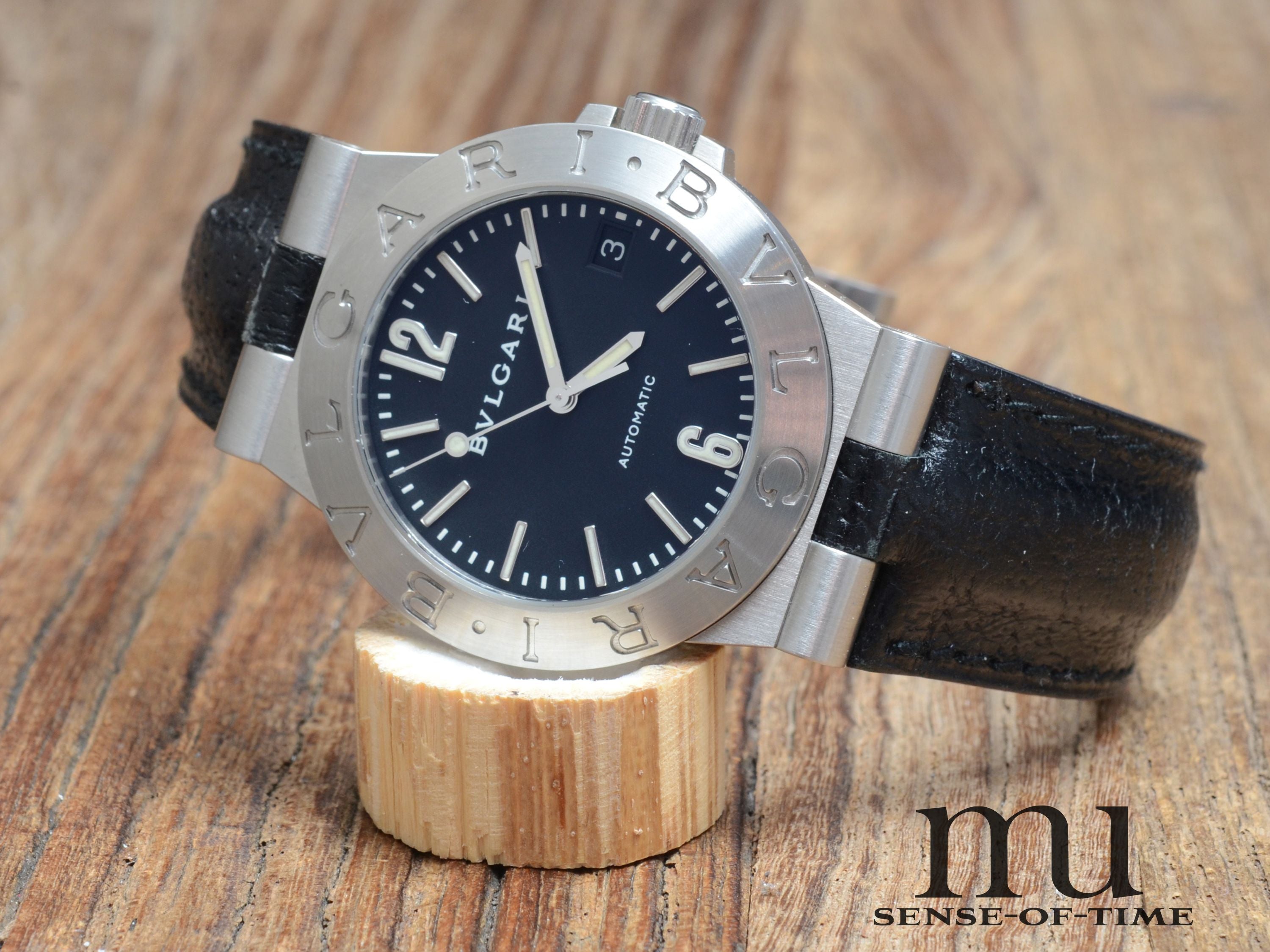 Bulgari Diagono Automatik Stahl, Ref.: LCV 35S