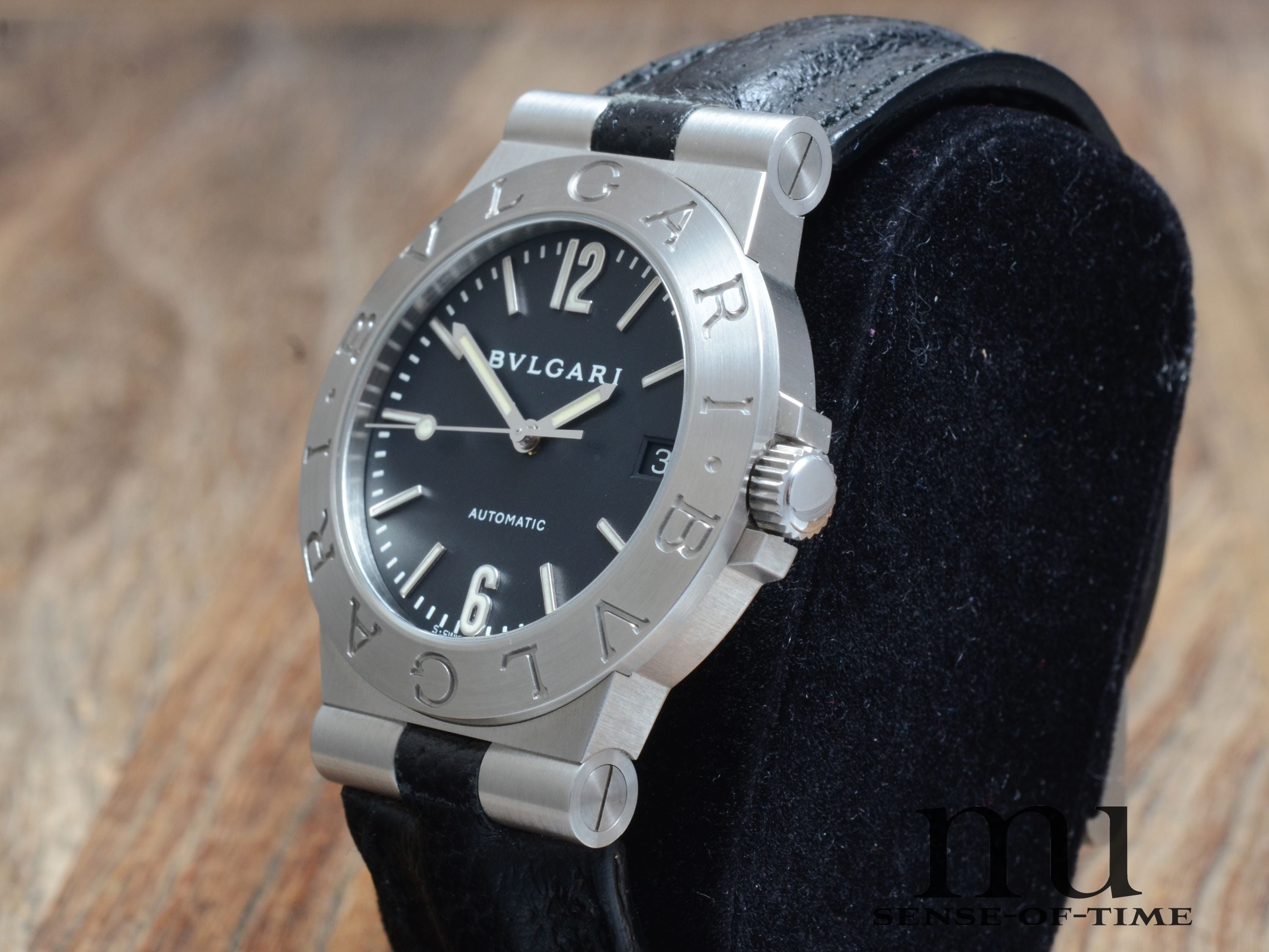 Bulgari Diagono Automatik Stahl, Ref.: LCV 35S