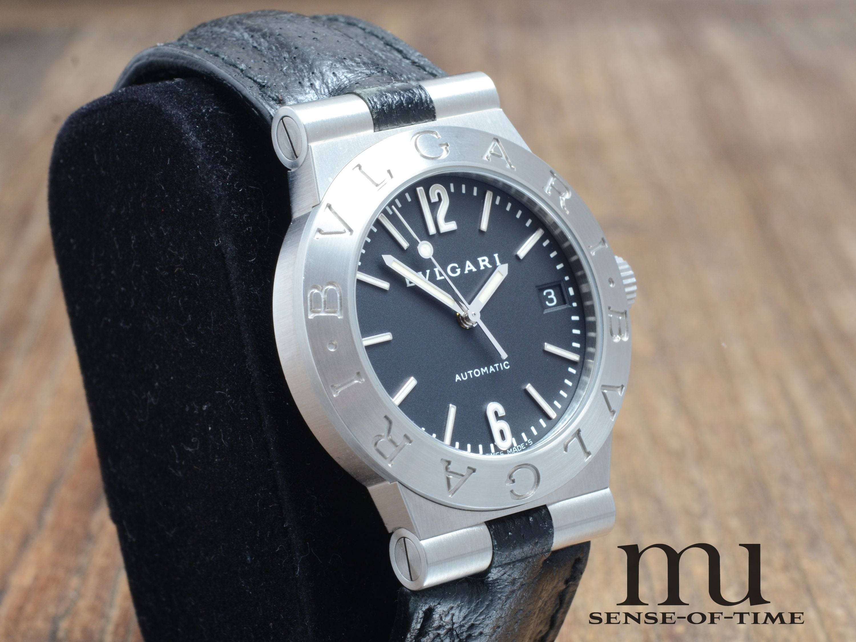 Bulgari Diagono Automatik Stahl, Ref.: LCV 35S