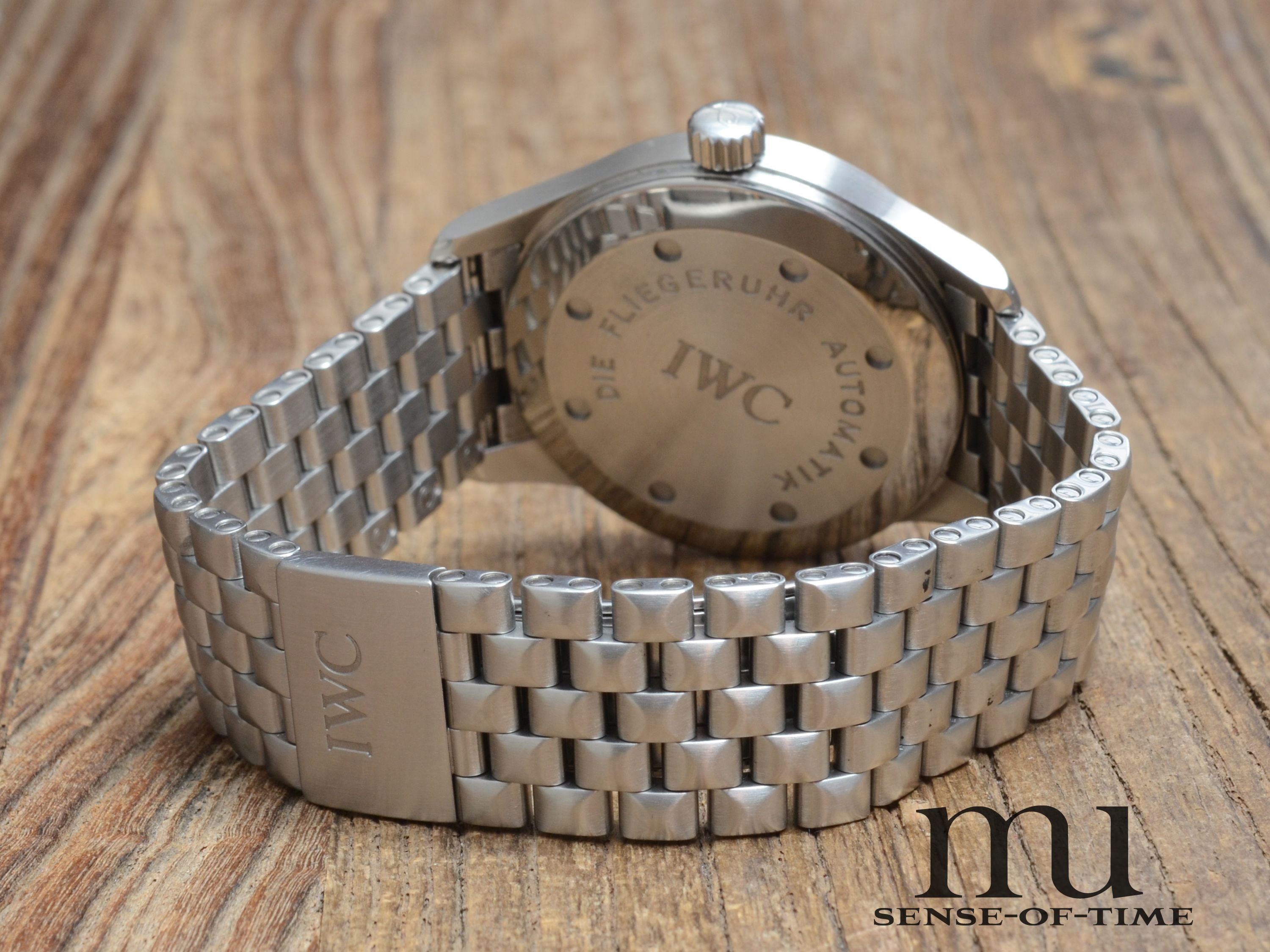 IWC Mark XV Fliegeruhr mit Stahlband Pilot's Watch, IW3253