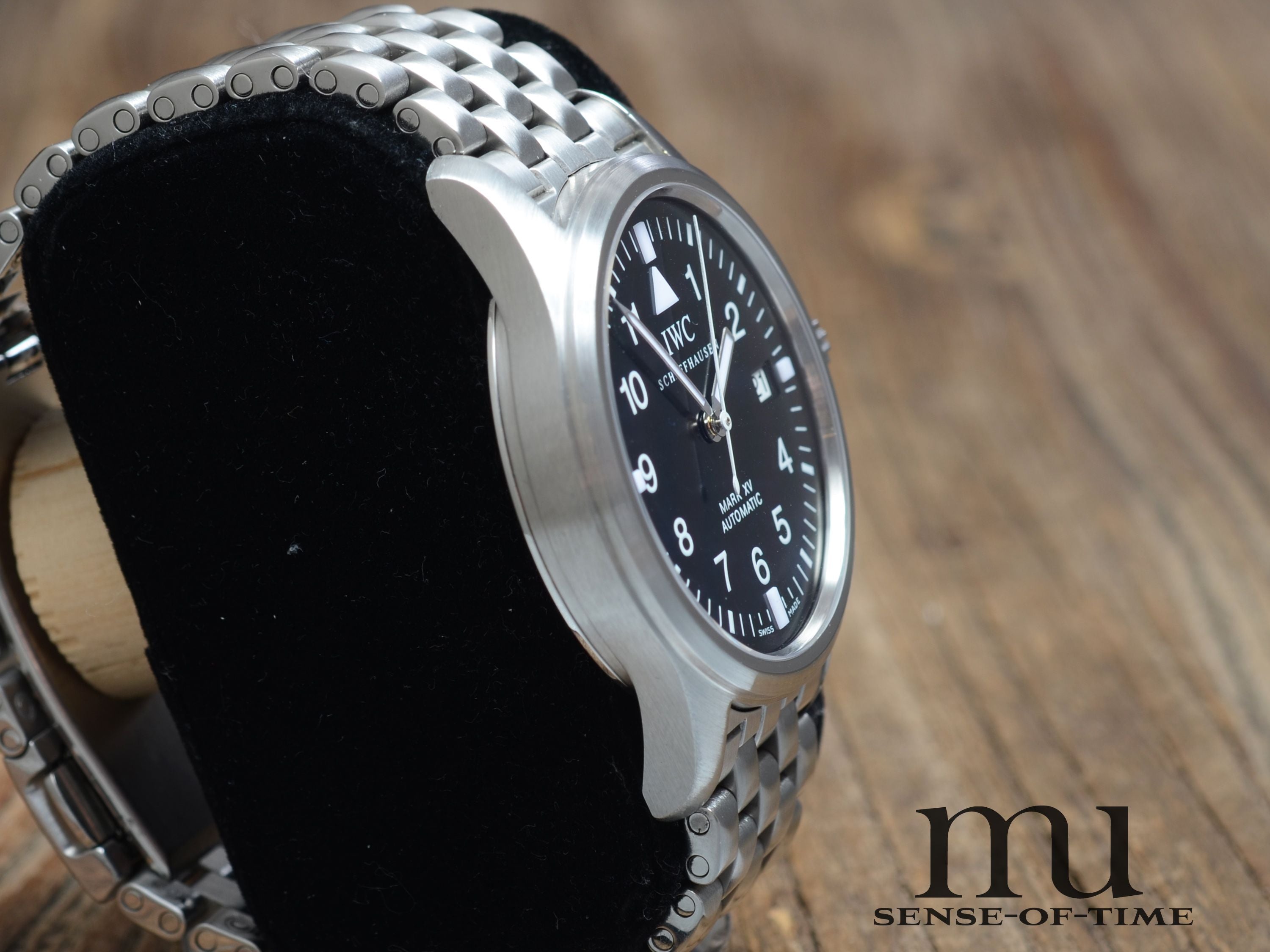 IWC Mark XV Fliegeruhr mit Stahlband Pilot's Watch, IW3253