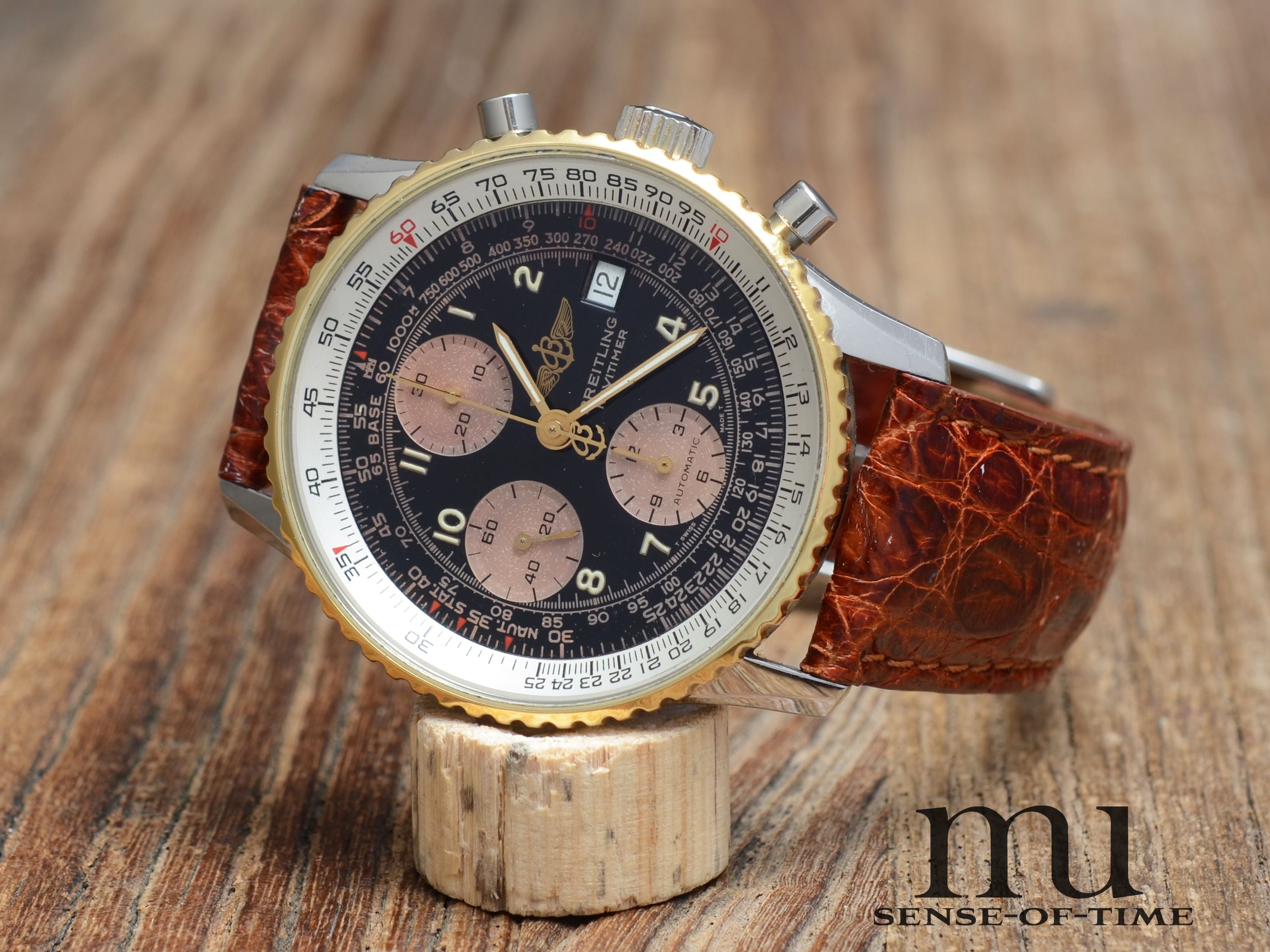 Breitling Old Navitimer Vintage Stahl/Gold, Ref.: B13019