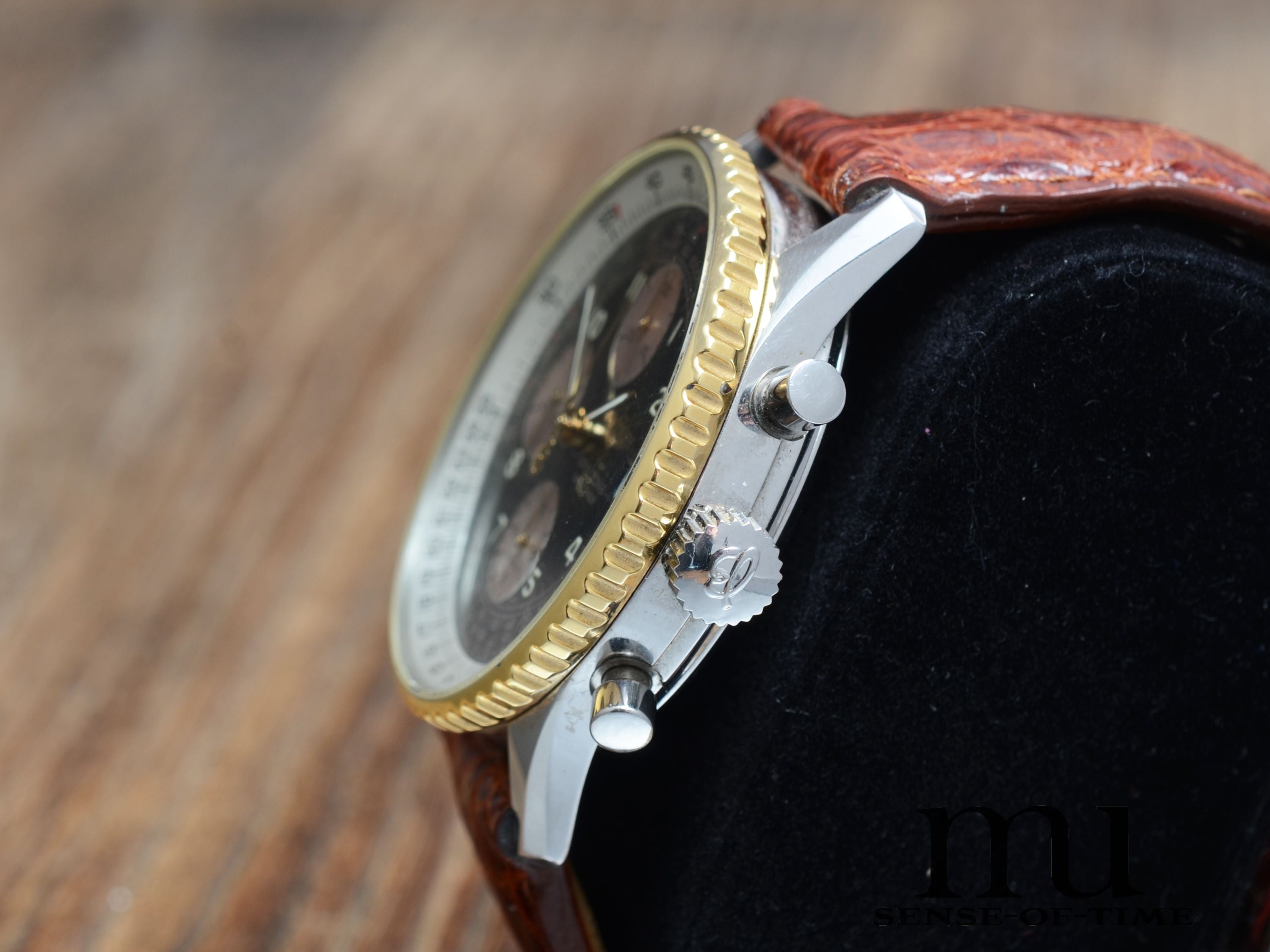 Breitling Old Navitimer Vintage Stahl/Gold, Ref.: B13019