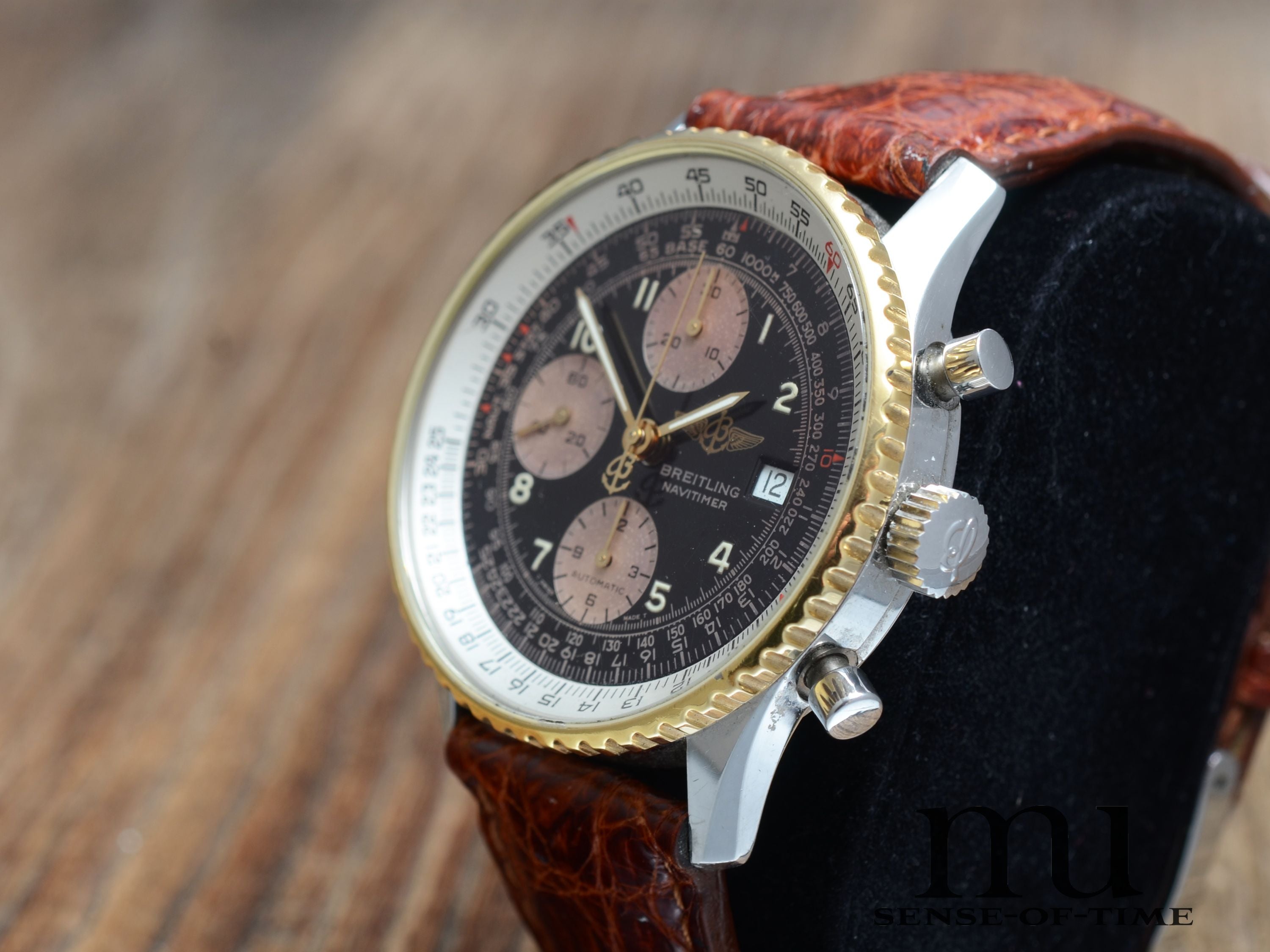 Breitling Old Navitimer Vintage Stahl/Gold, Ref.: B13019