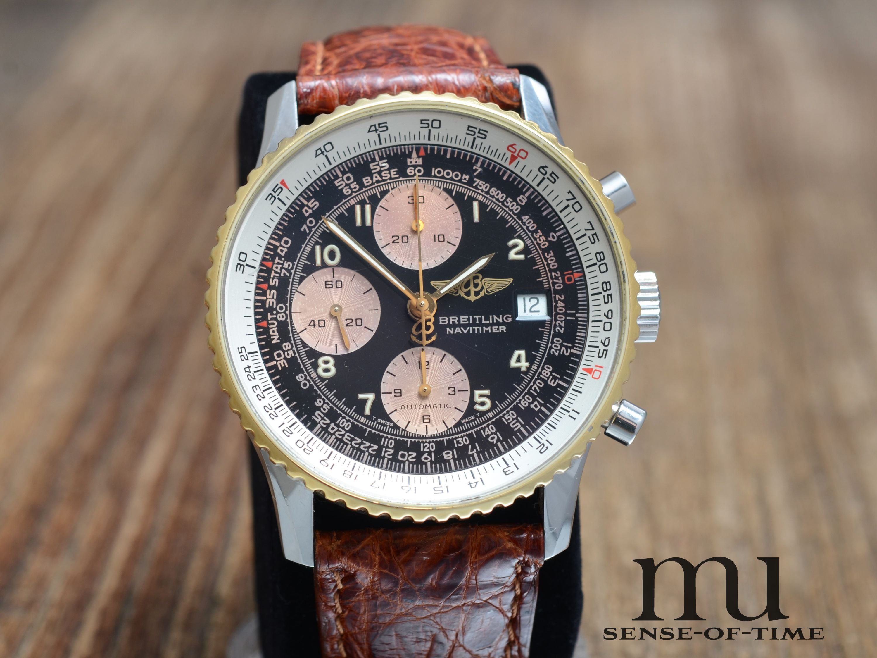 Breitling Old Navitimer Vintage Stahl/Gold, Ref.: B13019