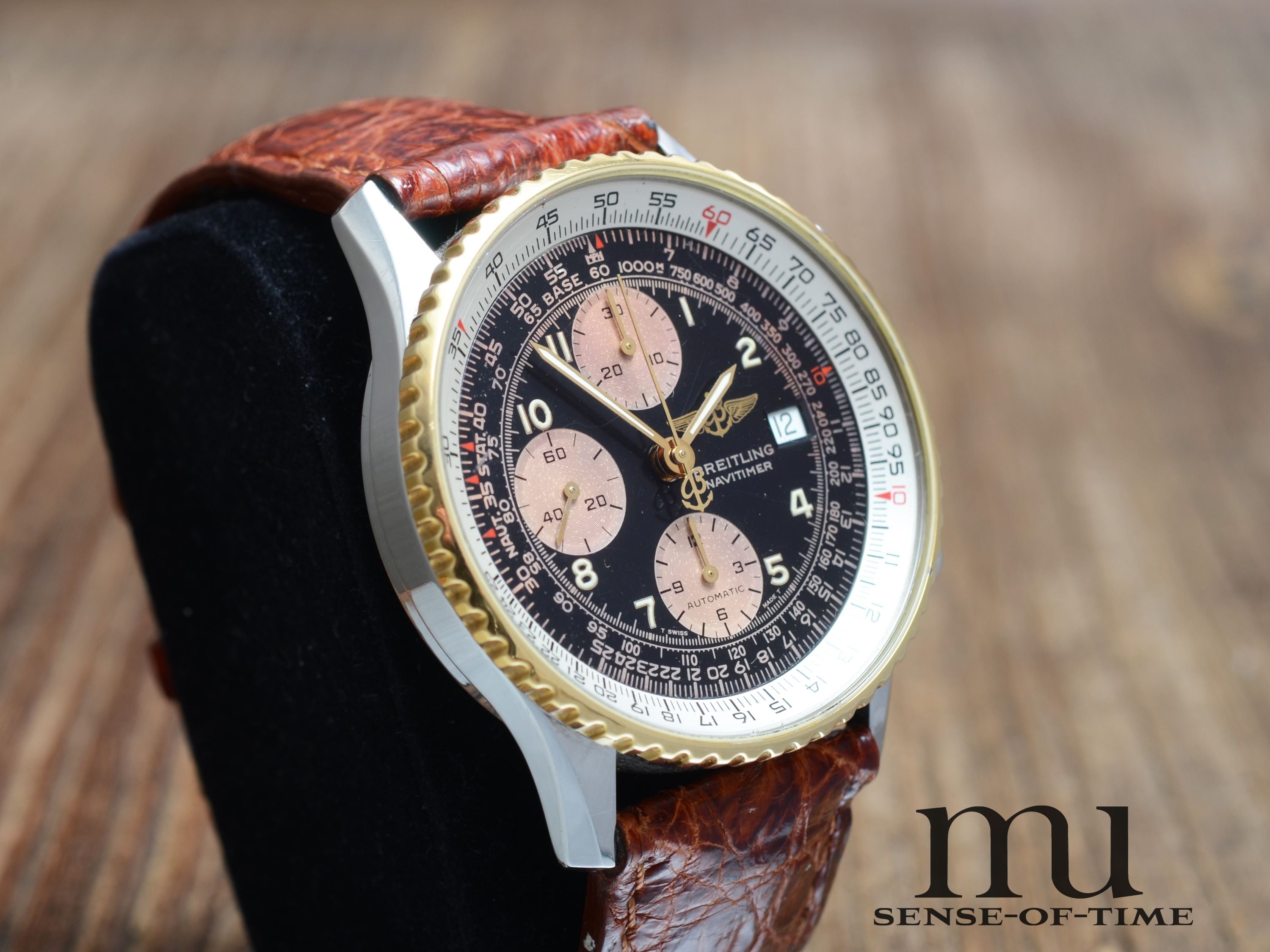 Breitling Old Navitimer Vintage Stahl/Gold, Ref.: B13019