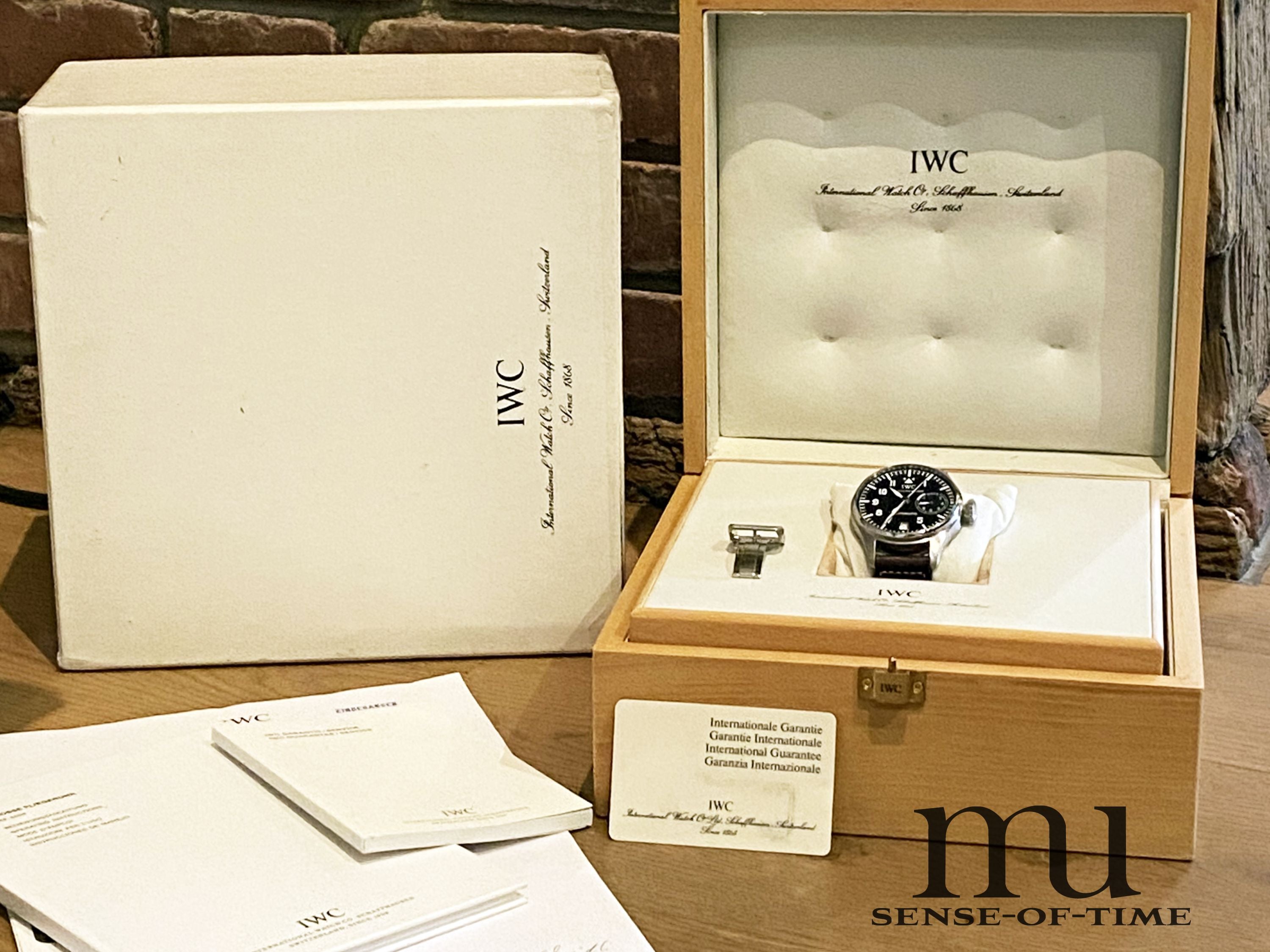 IWC Große Fliegeruhr Big Pilot, 7 Tage, Full Set, Herstellerservice, Ref.: IW5002