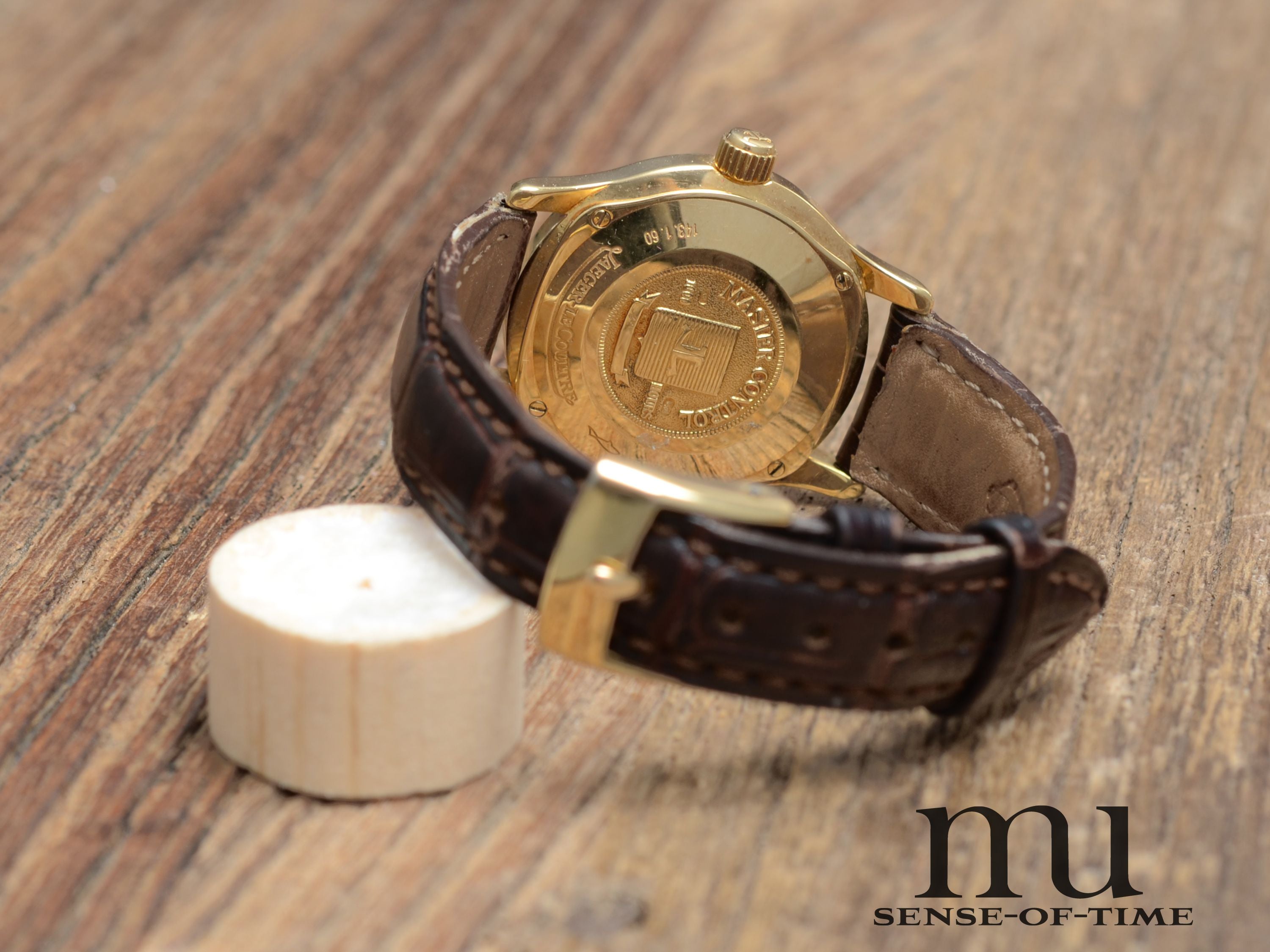 Jaeger leCoultre Master Control Lady 18kt Gold Automatik, Ref: 143.1.60