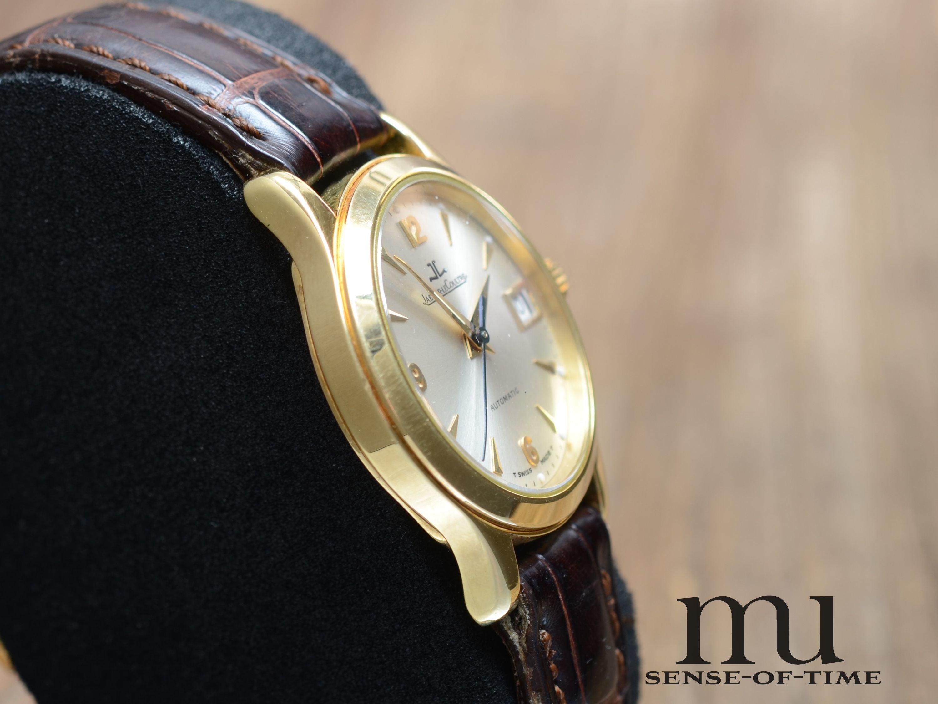 Jaeger leCoultre Master Control Lady 18kt Gold Automatik, Ref: 143.1.60