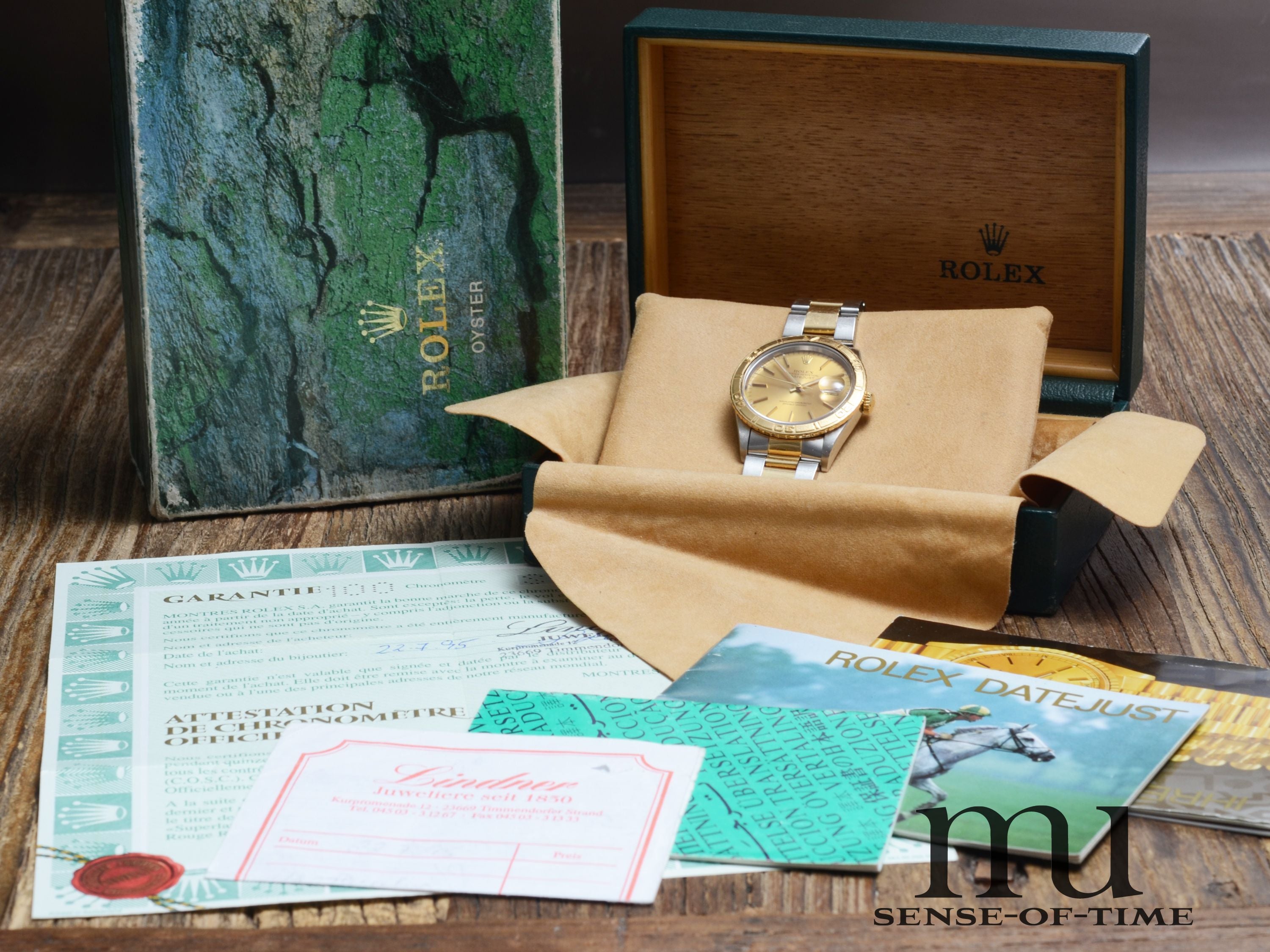 Rolex Turn-O-Graph Stahl/Gold Oyster 36mm, Ref. 16263