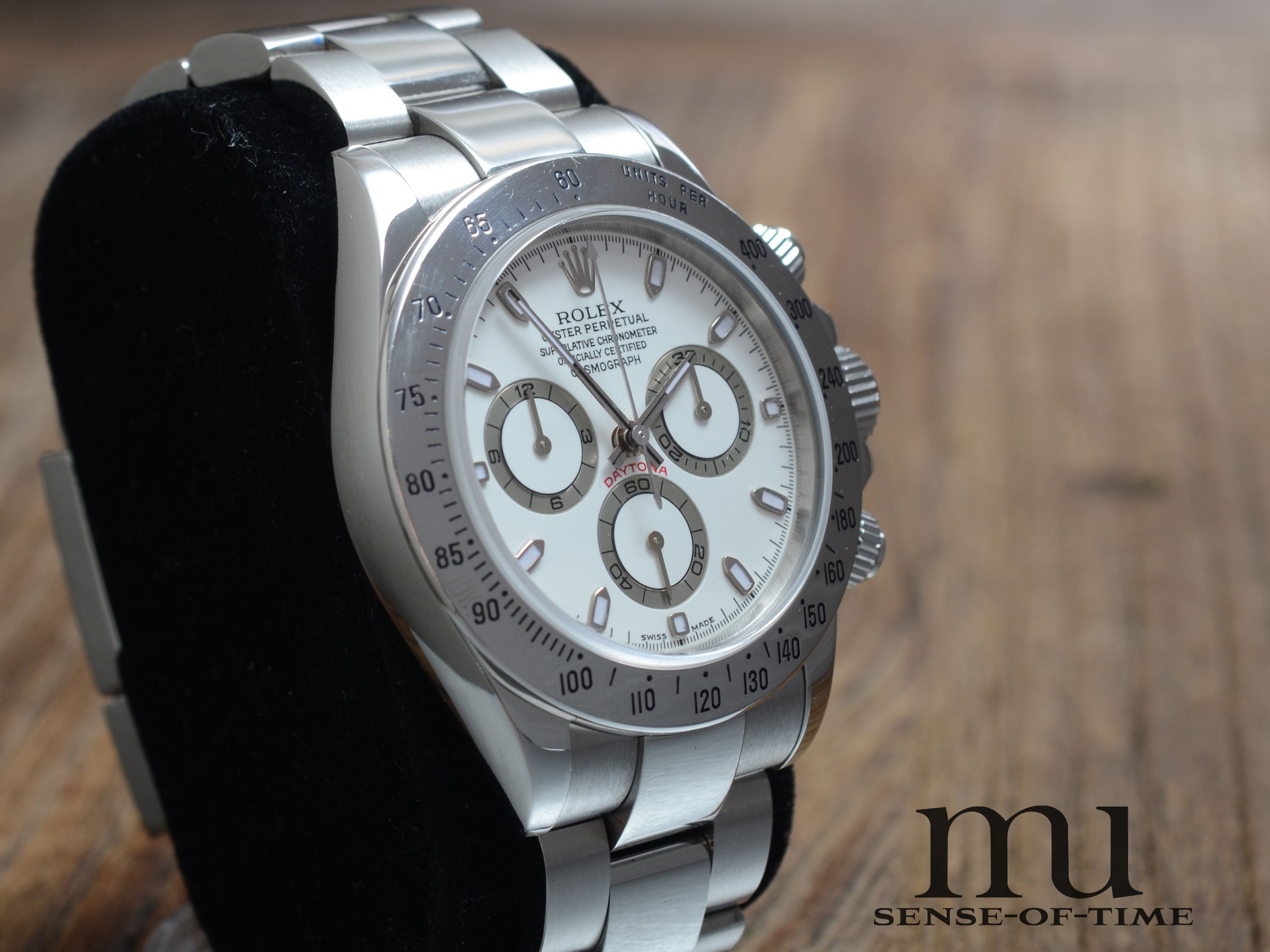 Rolex Daytona White Panna Cream Dial, Thin Hands, Ref.: 116520