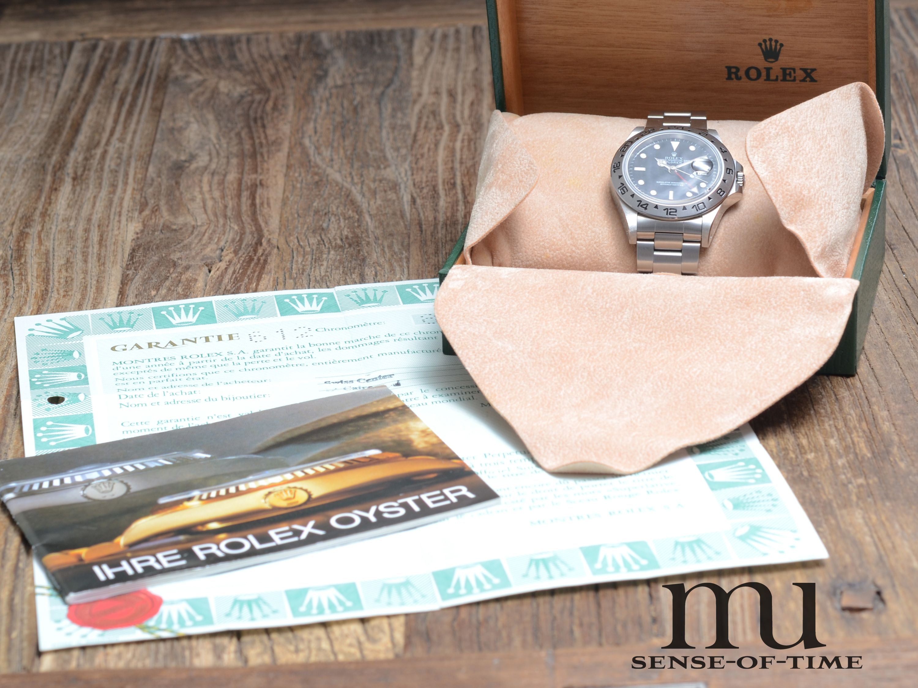 Rolex Explorer II Vintage mit T-Dial & Hands, Ref.: 16550