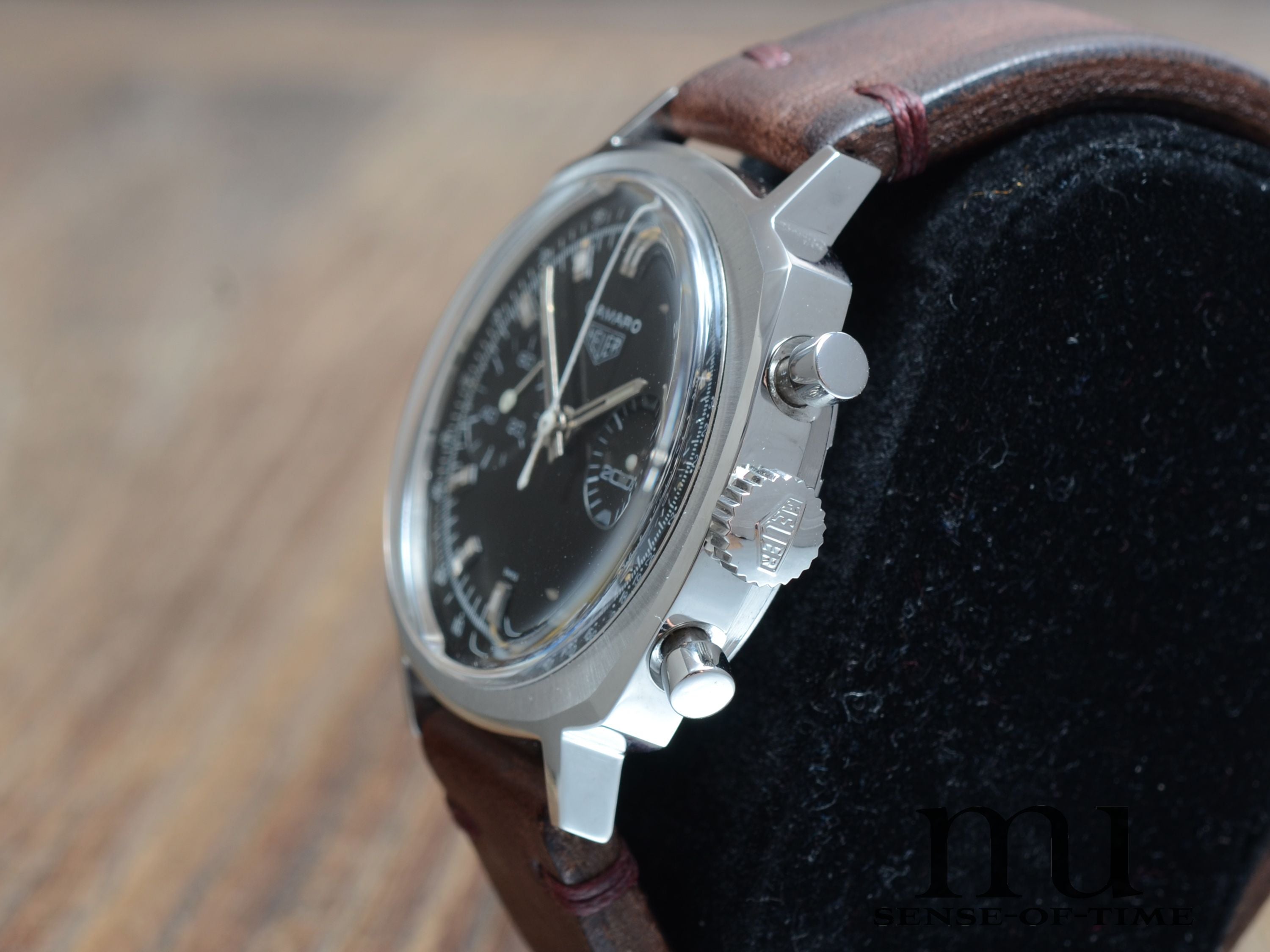 Heuer Camaro Vintage Chronograph mit Heuer-Service und Herstellergarantie, Ref.: 7743