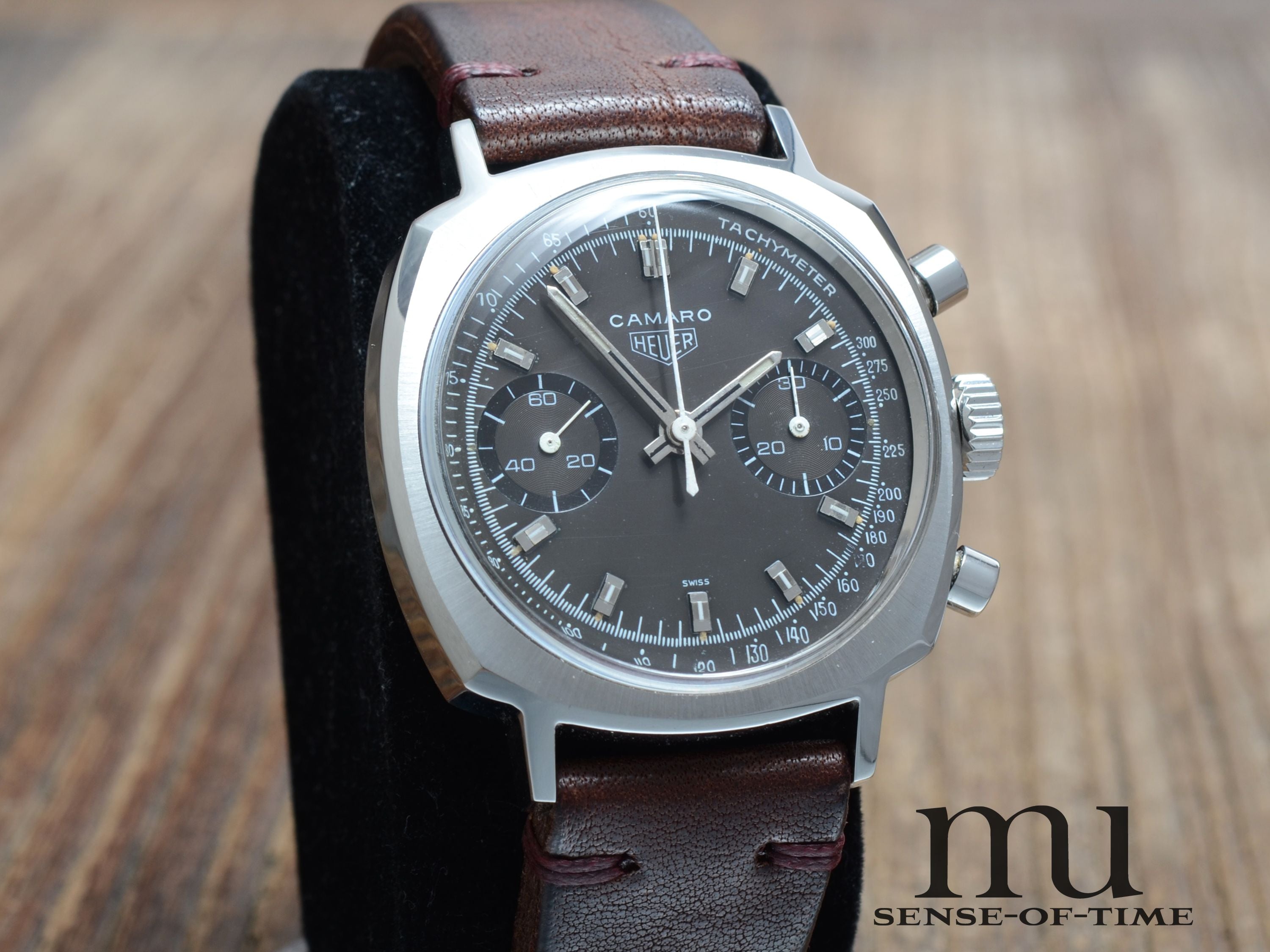 Heuer Camaro Vintage Chronograph mit Heuer-Service und Herstellergarantie, Ref.: 7743