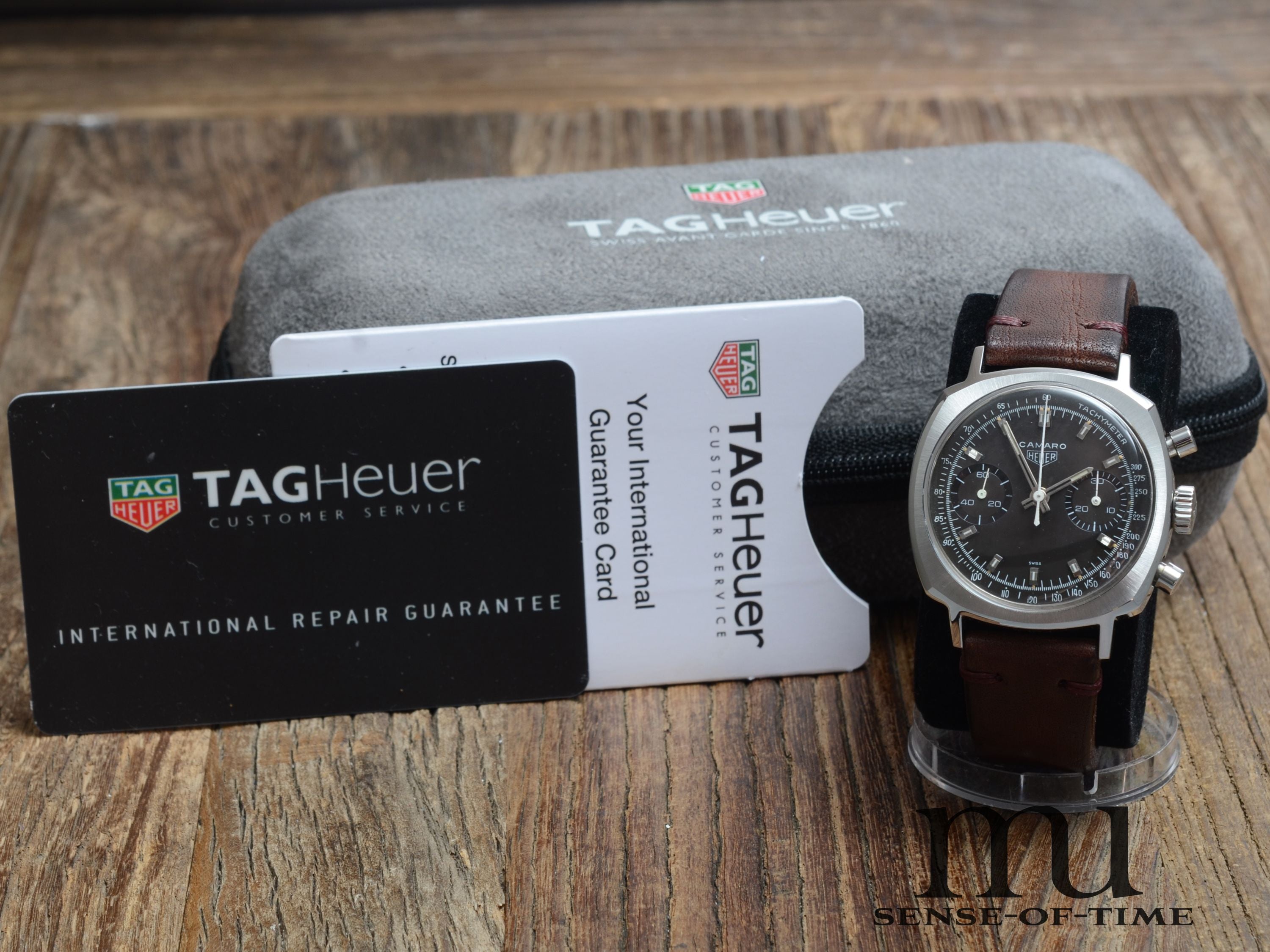 Heuer Camaro Vintage Chronograph mit Heuer-Service und Herstellergarantie, Ref.: 7743