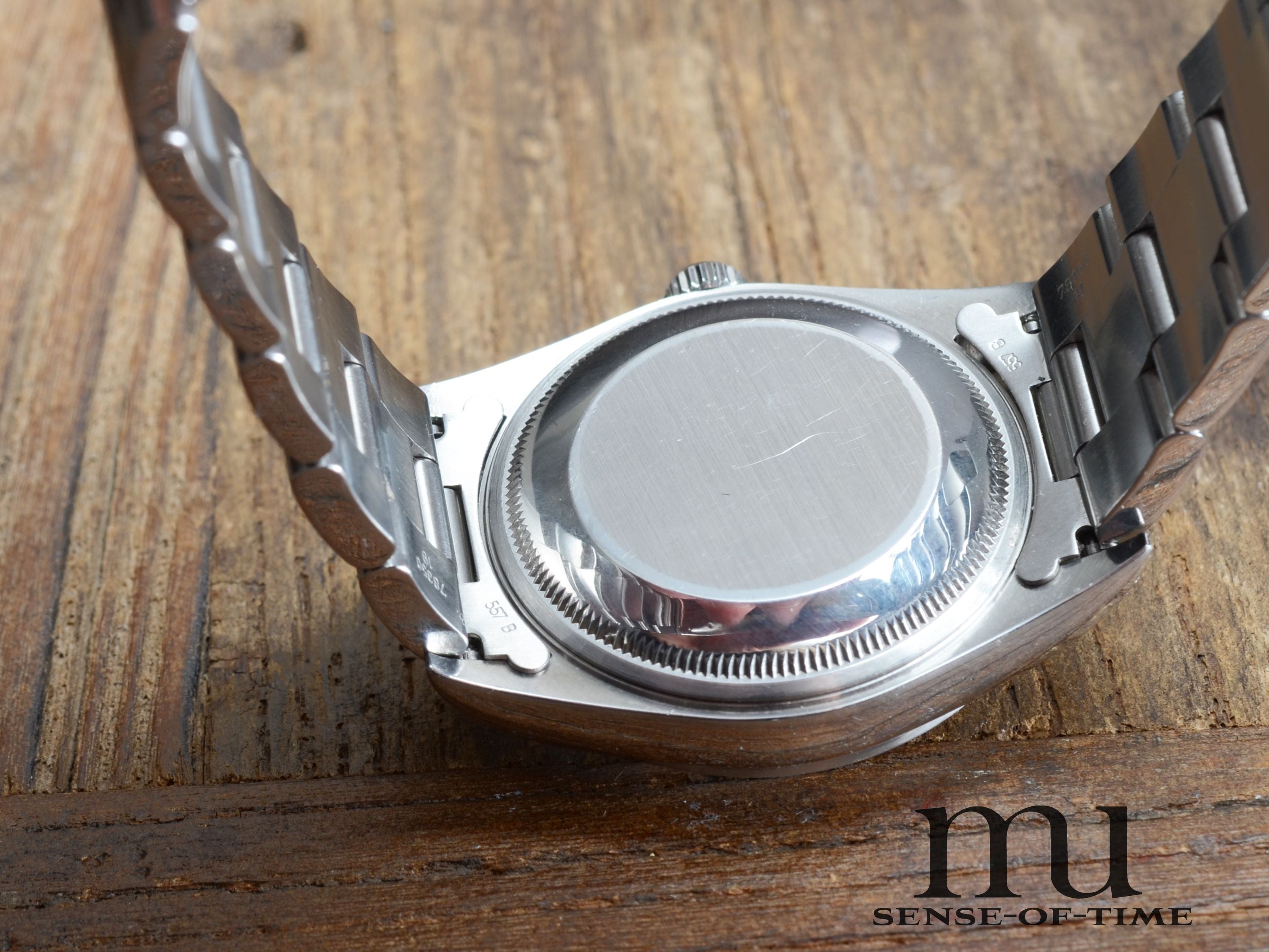 Rolex Oyster Perpetual Date, Grey Dial, Tritium, Ref.: 15200