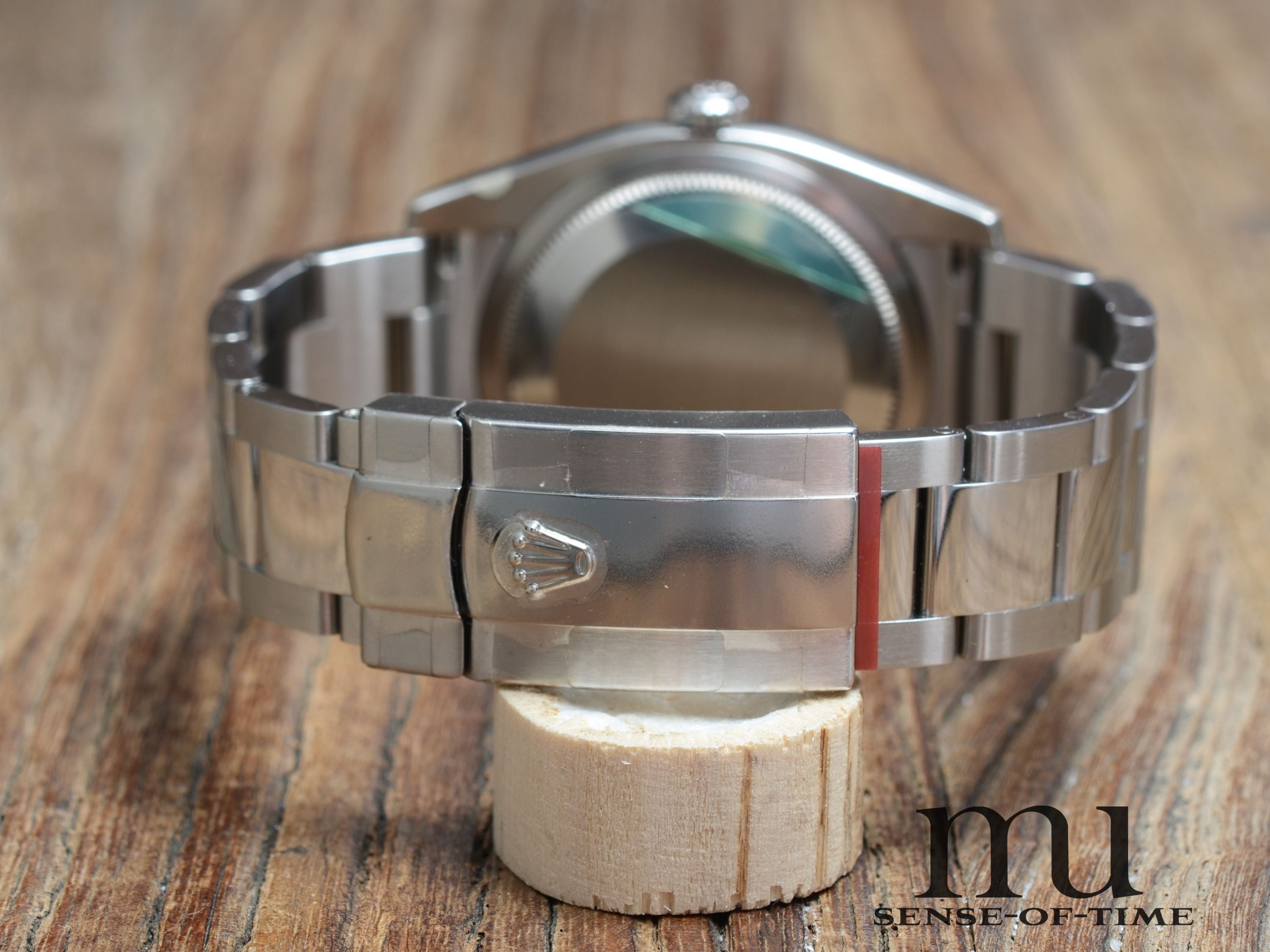 Rolex Datejust 36 Blaues Zifferblatt Oyster NOS Stickers, Ref.: 116234