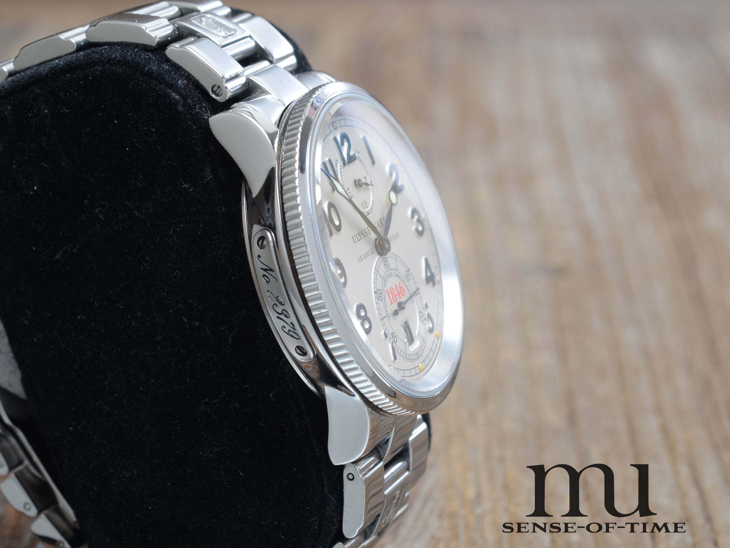Ulysse Nardin Marine Chronometer 1846 mit Stahlband, Ref.: 263-22