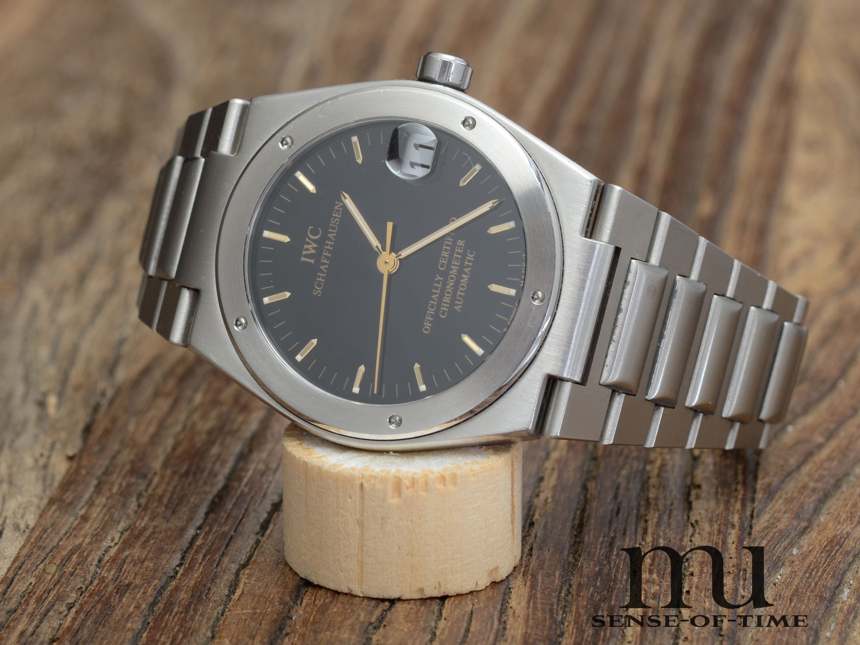 IWC Ingenieur Chronometer, Schwarzes Zifferblatt, Ref.: IW3521