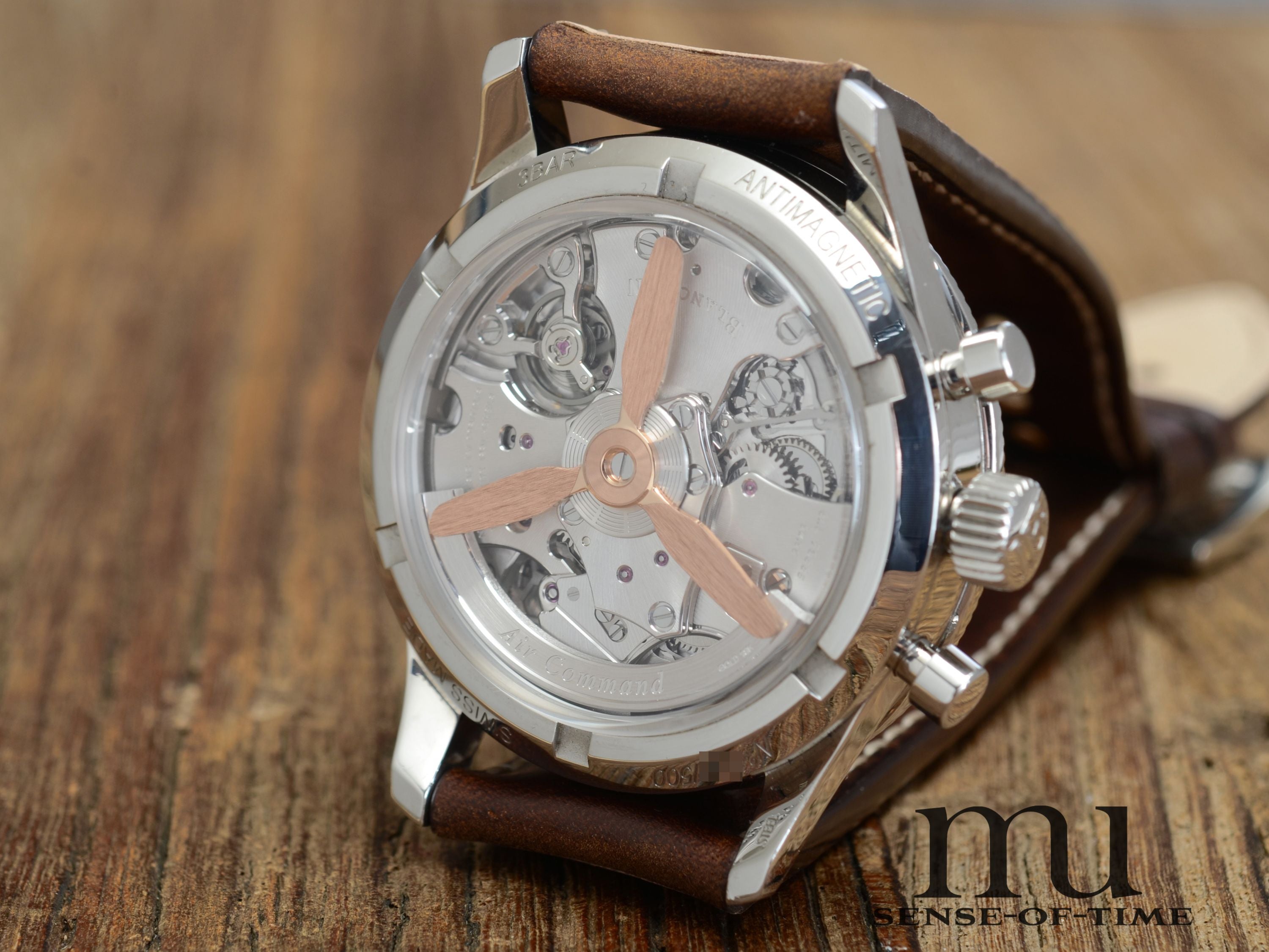 Blancpain Air Command Limited Edition auf 500 Stück, Ref: AC01 1130 63A