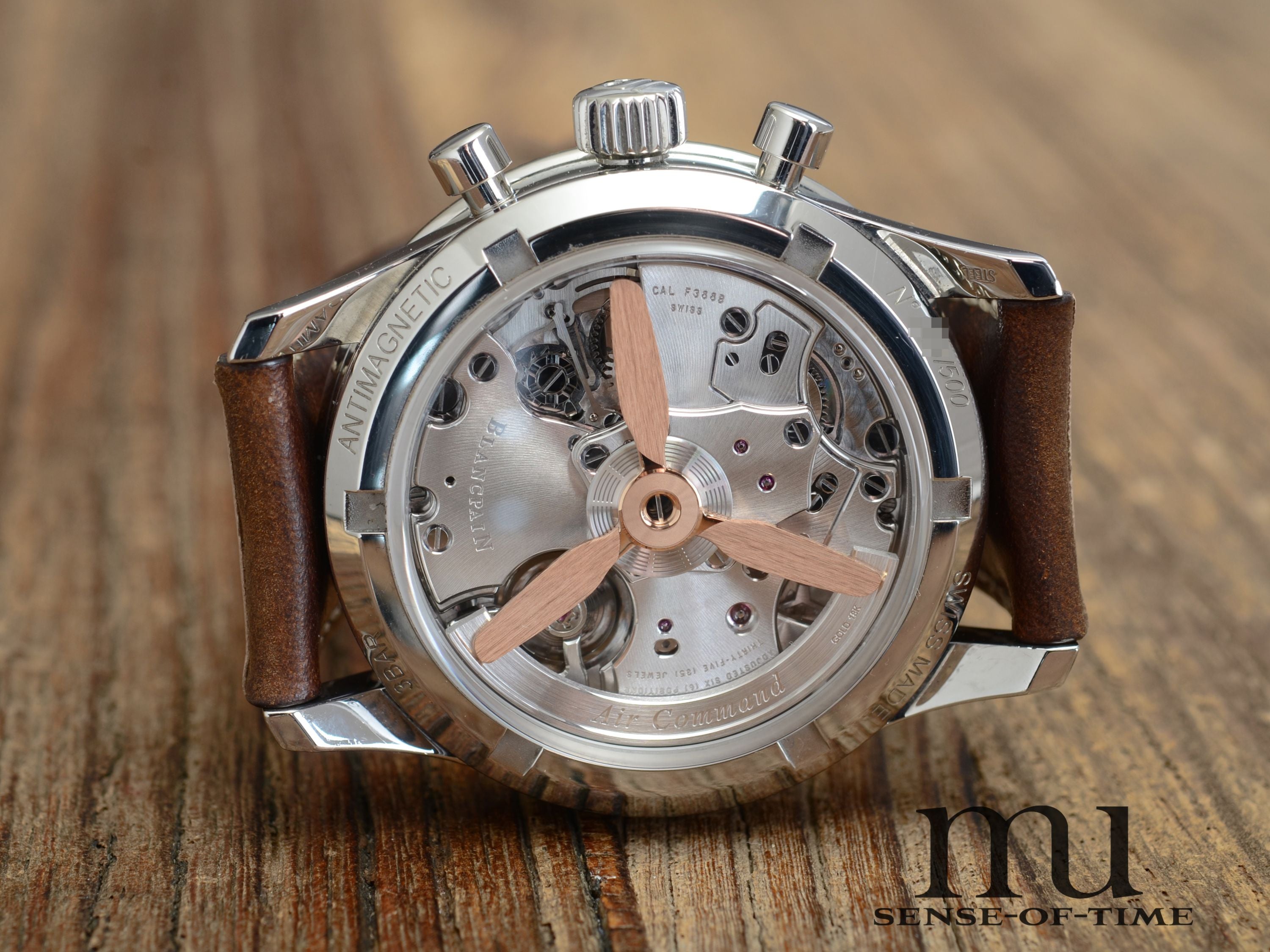 Blancpain Air Command Limited Edition auf 500 Stück, Ref: AC01 1130 63A