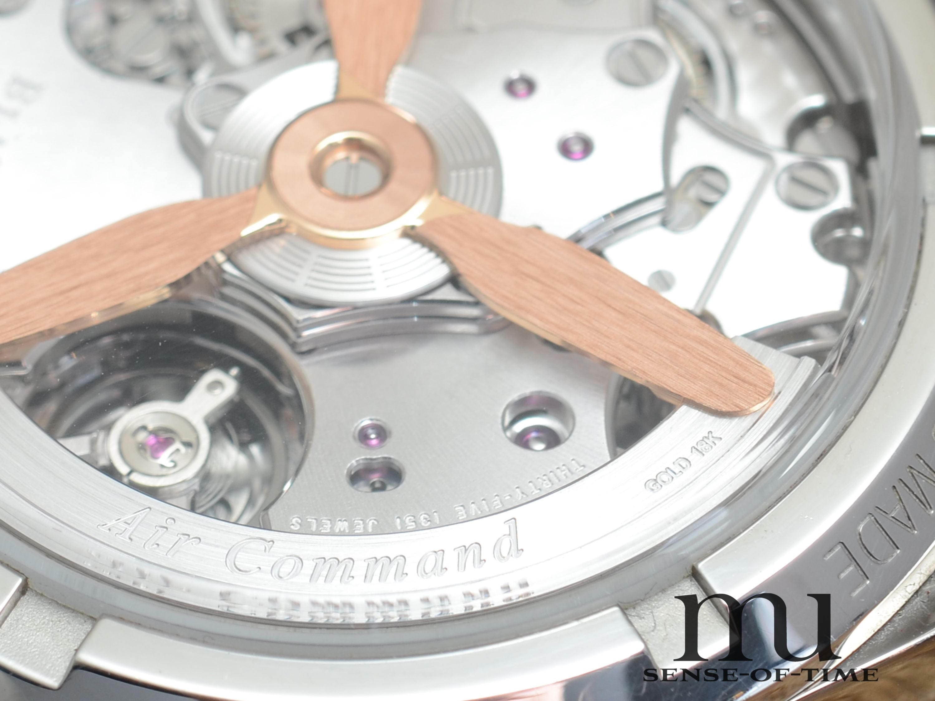 Blancpain Air Command Limited Edition auf 500 Stück, Ref: AC01 1130 63A