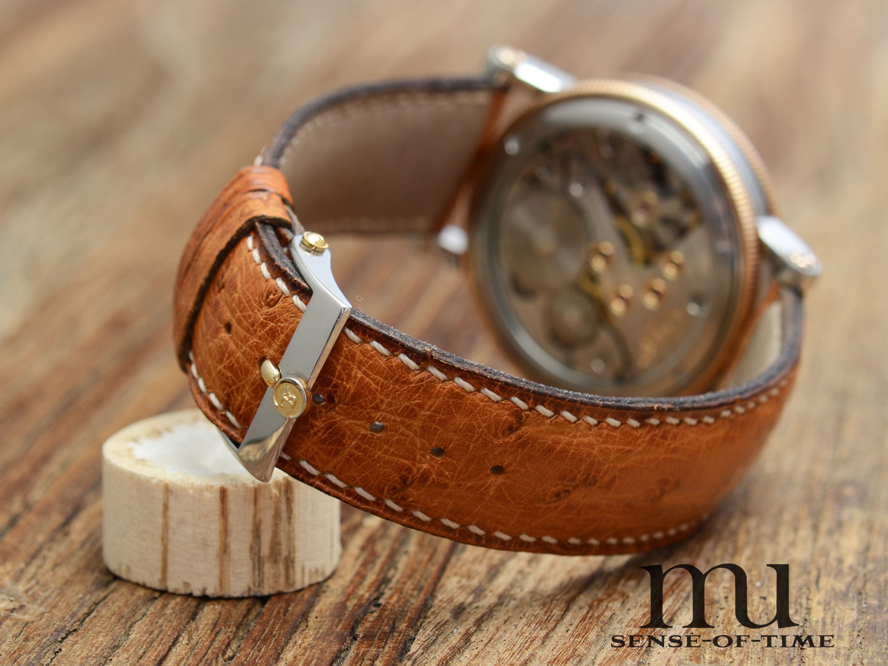 Chronoswiss Regulateur Stahl/Bronze, 1. Serie mit Handaufzug-Kaliber, Ref.: CH6326