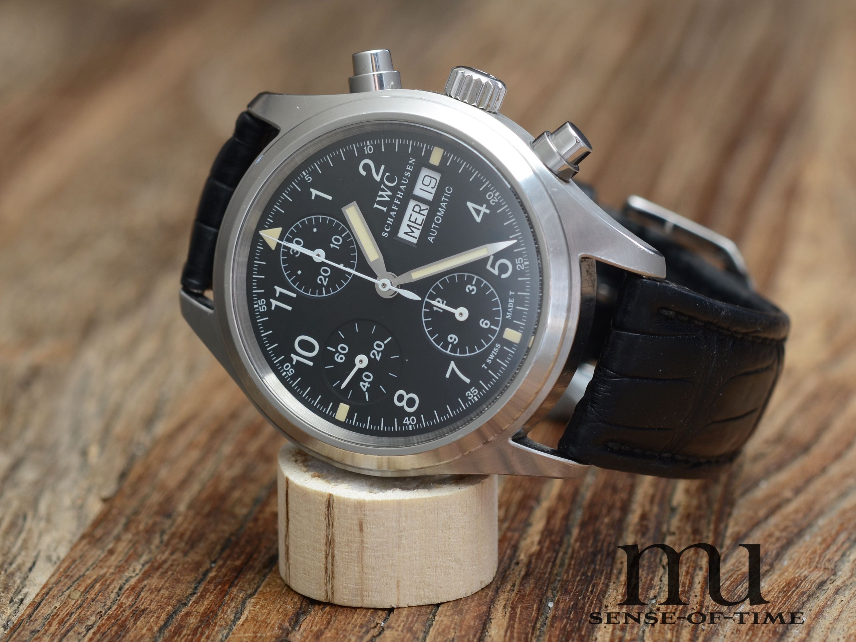 IWC Pilot Flieger-Chronograph, Vintage Tritium, Ref.: IW3706